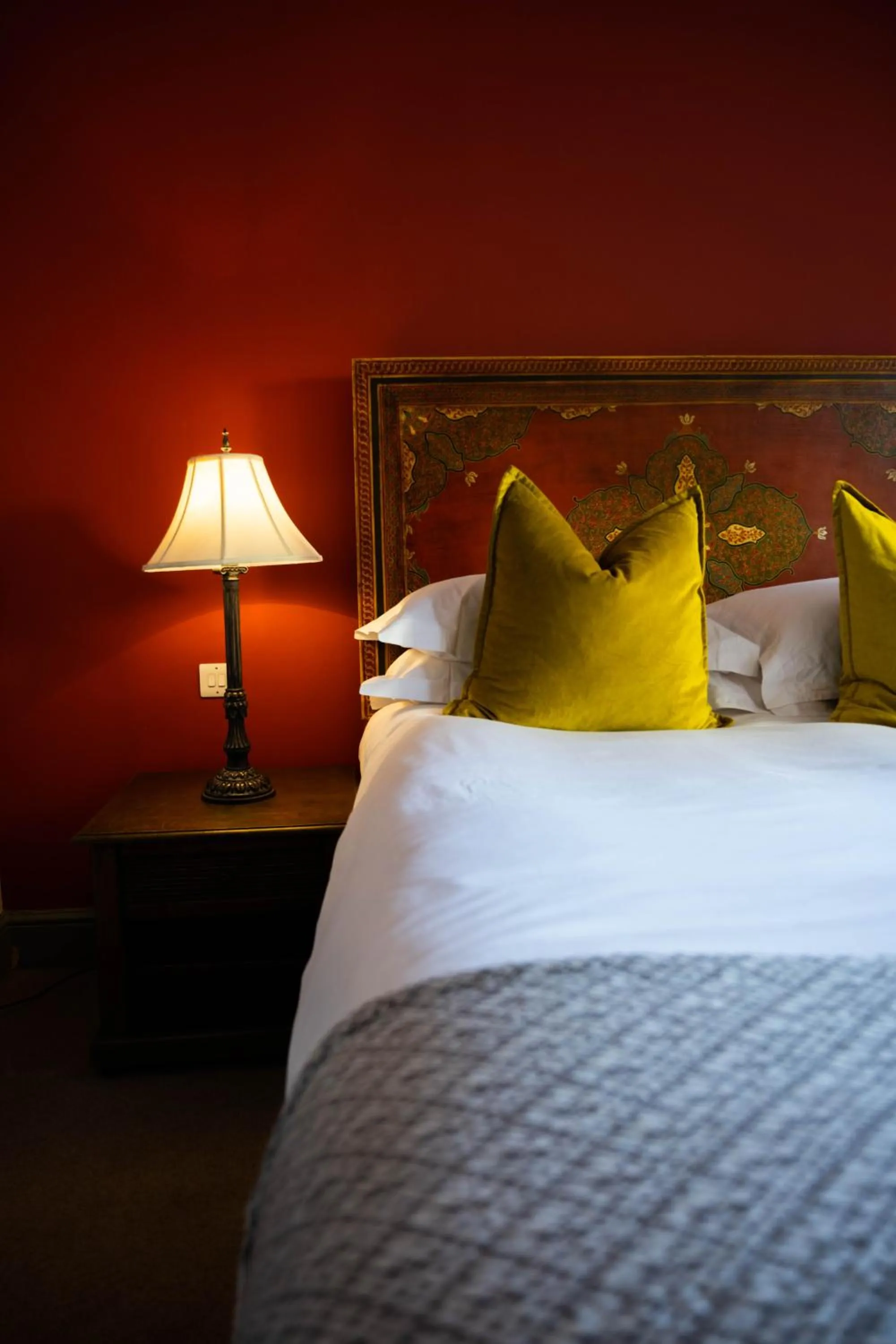 Bed in Elephant Hotel