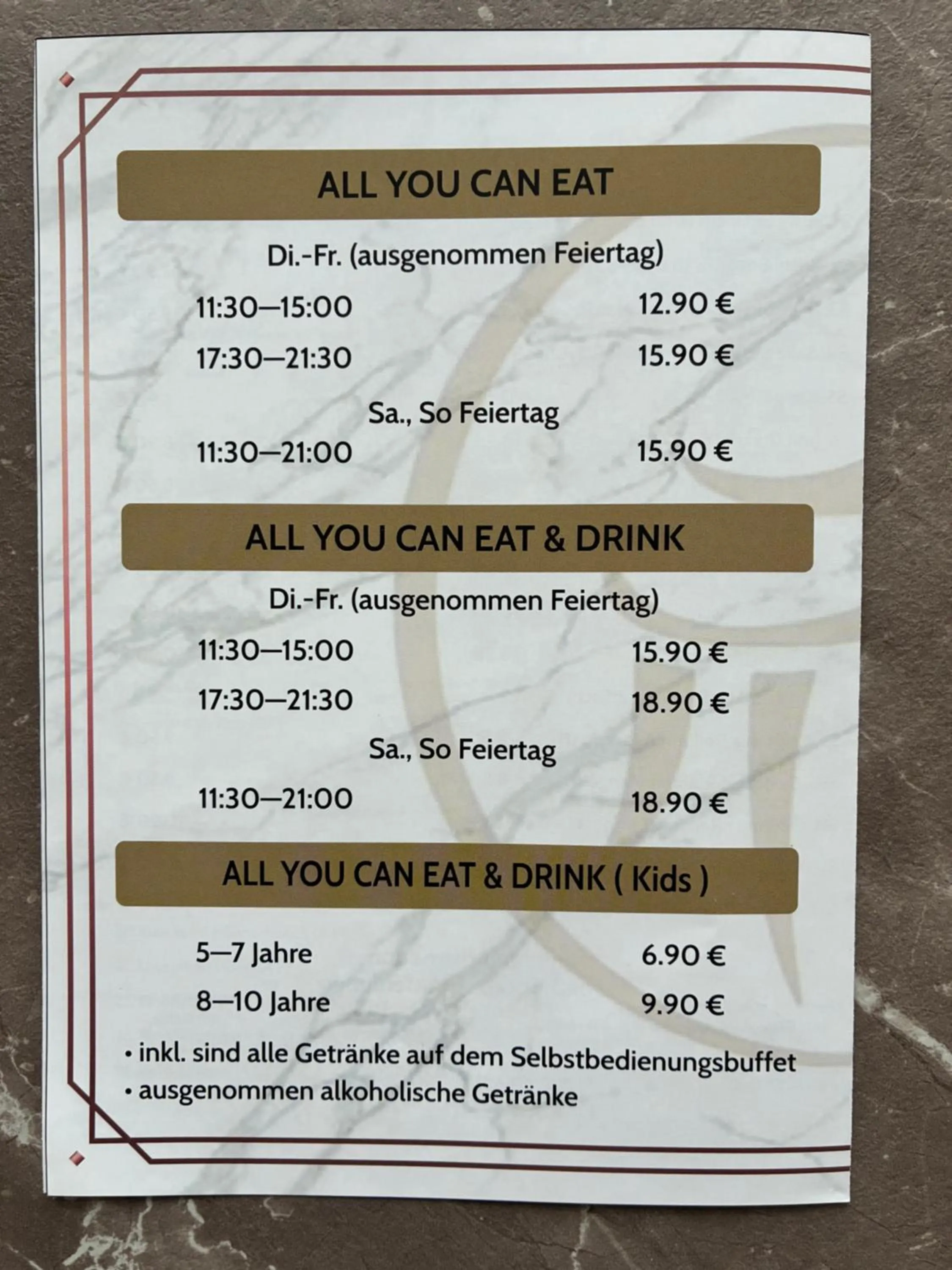 Hotel Wasserpalast - breakfast for free!!!