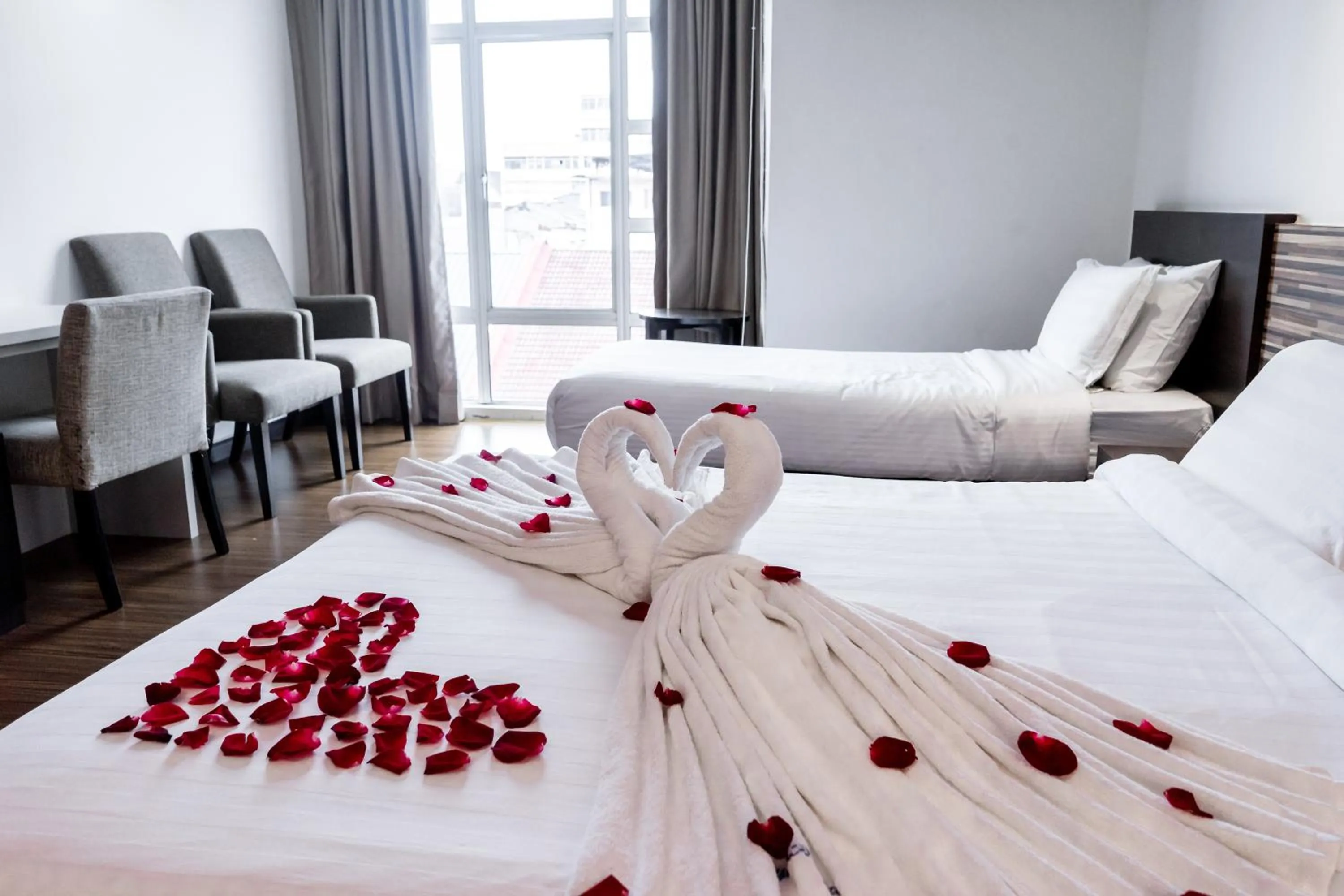 Bedroom, Bed in Classy Studio Apartment (KBCP)