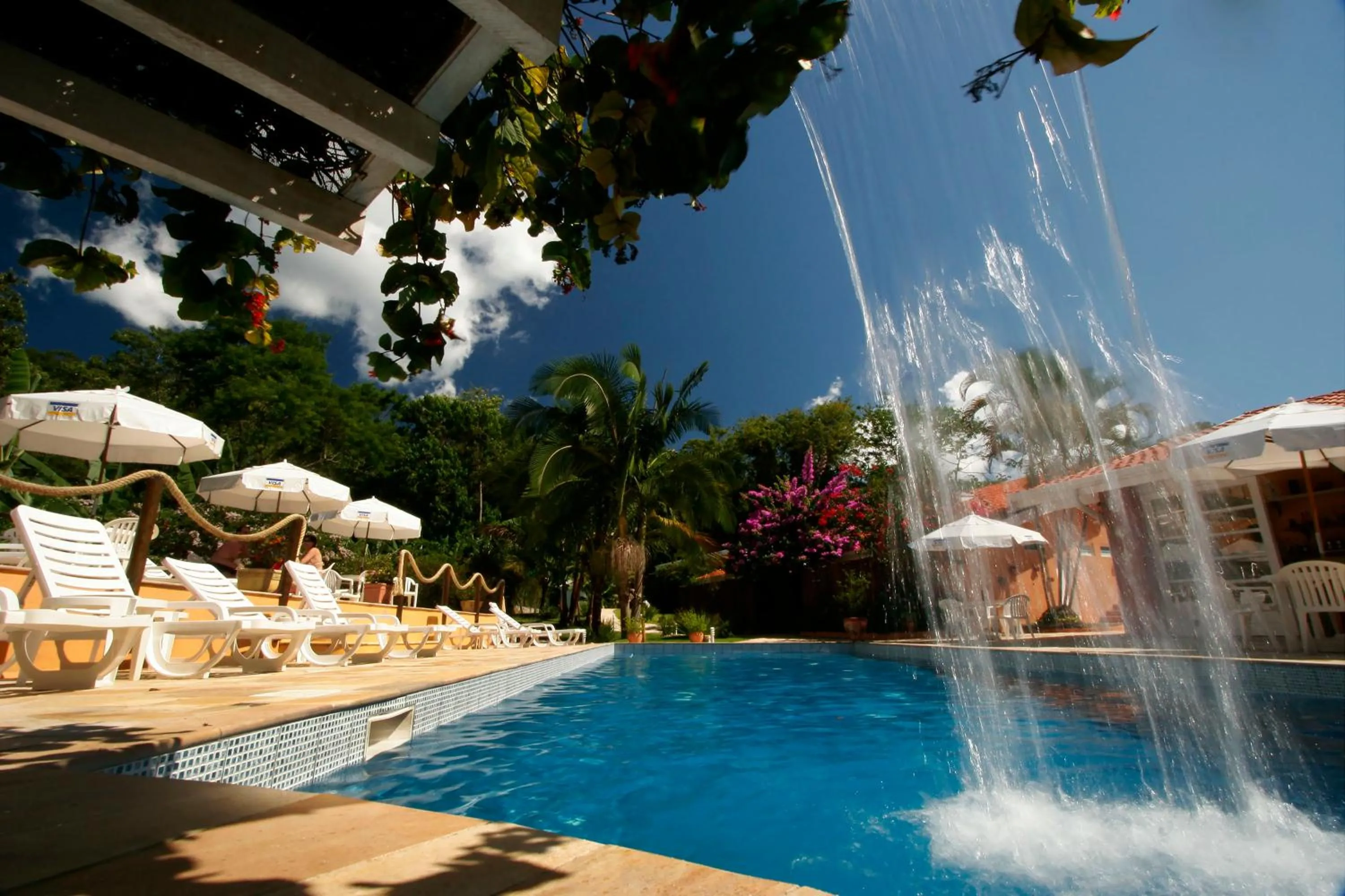 Pool view in Hotel Ilhasol