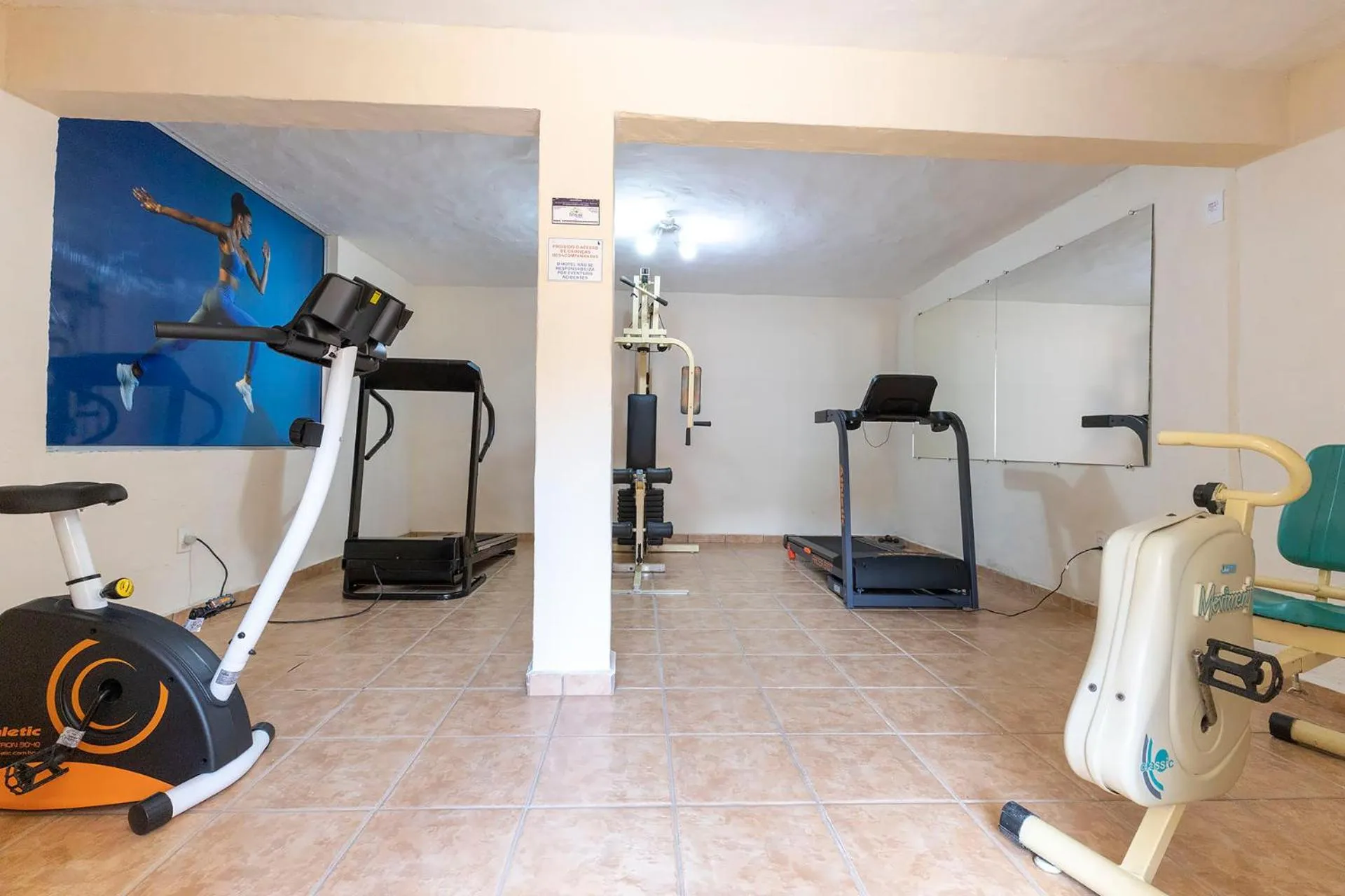 Fitness centre/facilities in Hotel Ilhasol