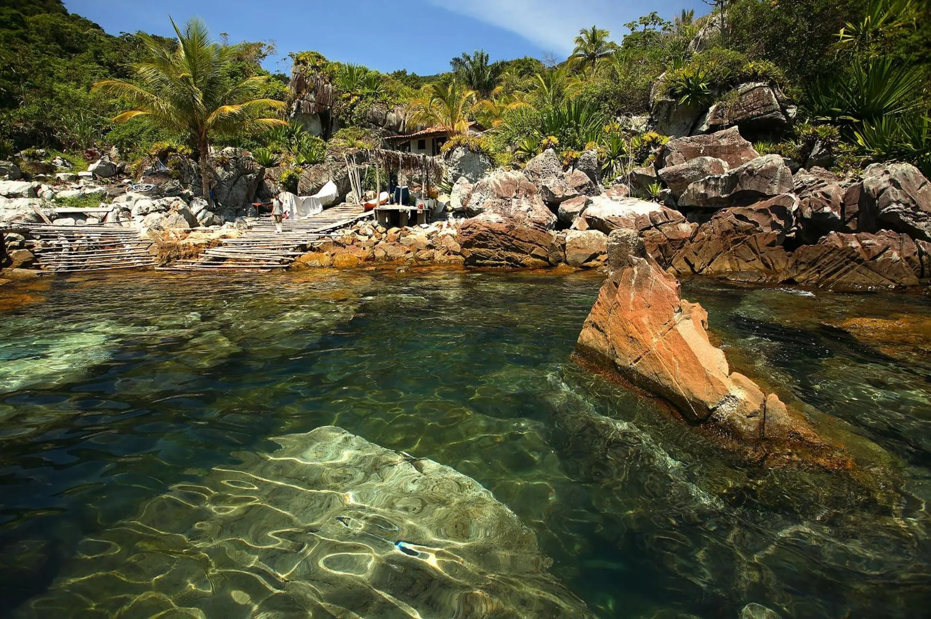 Natural landscape in Hotel Ilhasol