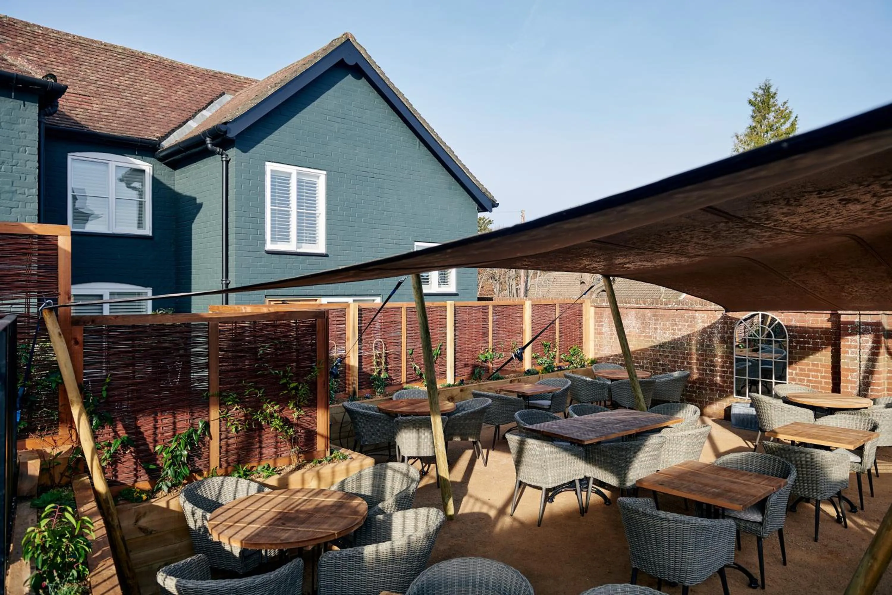 Seating area in Hare and Hounds - Newbury
