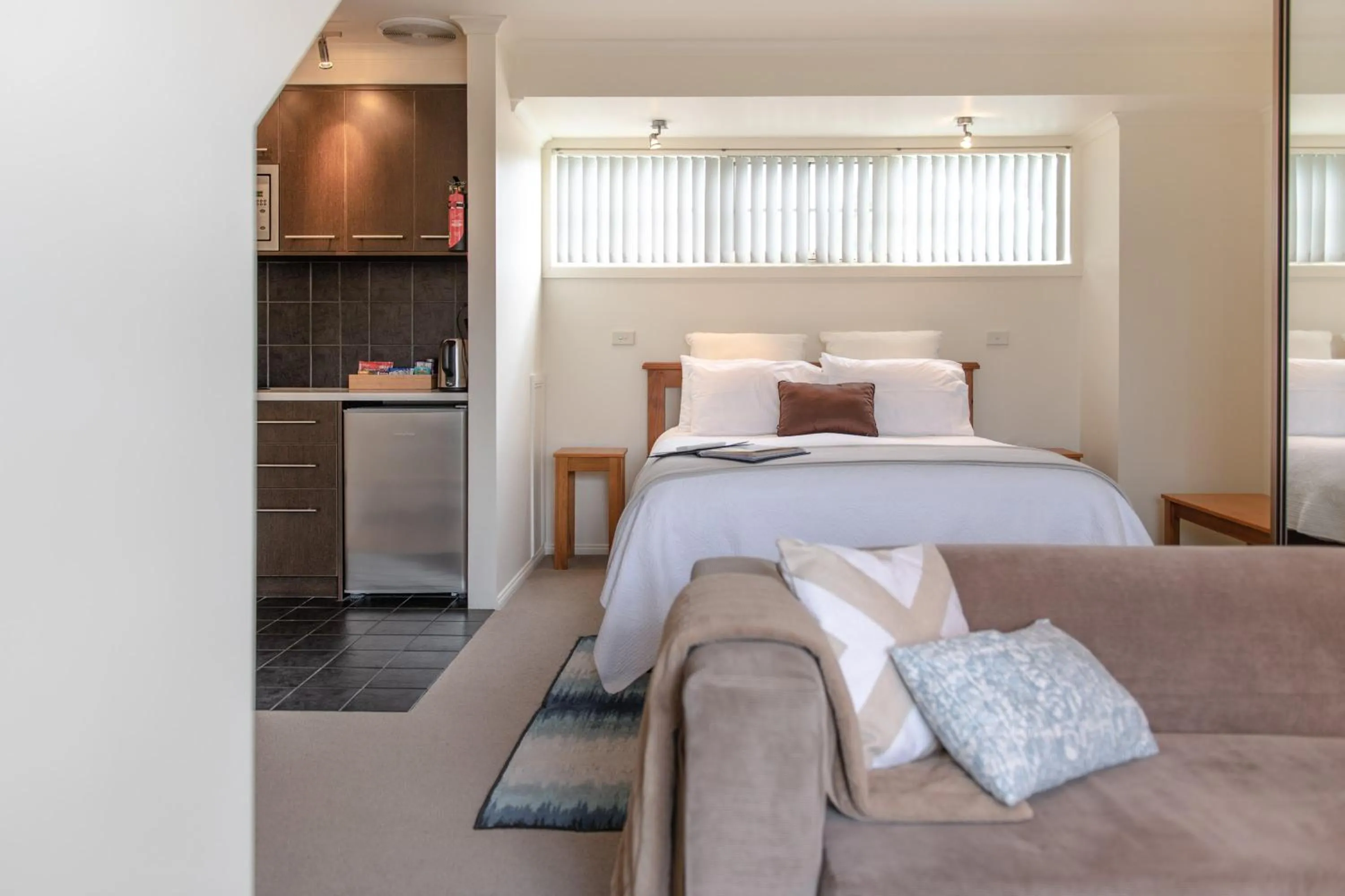 Bed in Aloft Boutique Accommodation