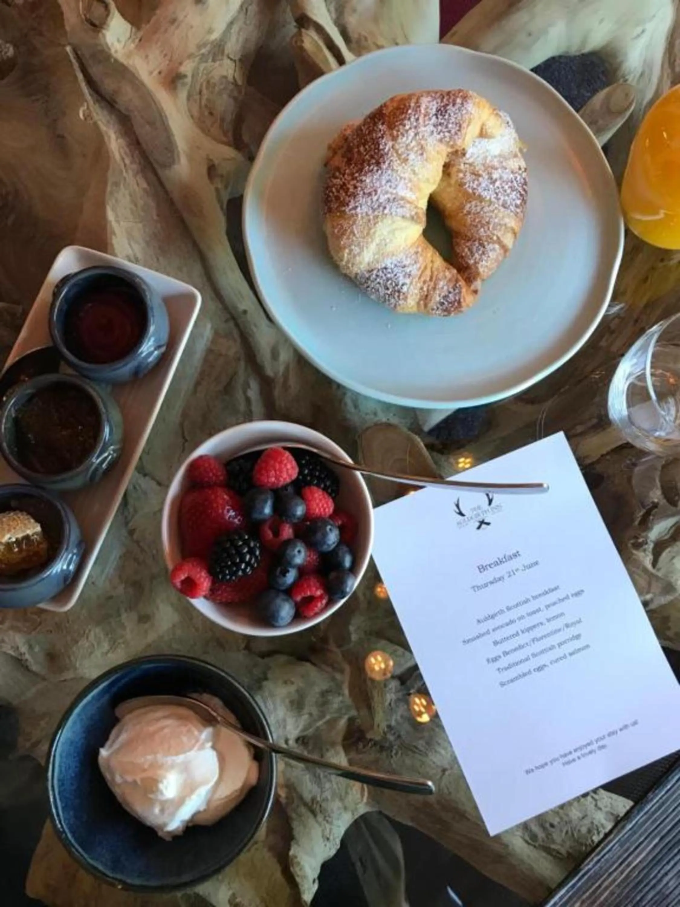 Food and drinks in Auldgirth Inn