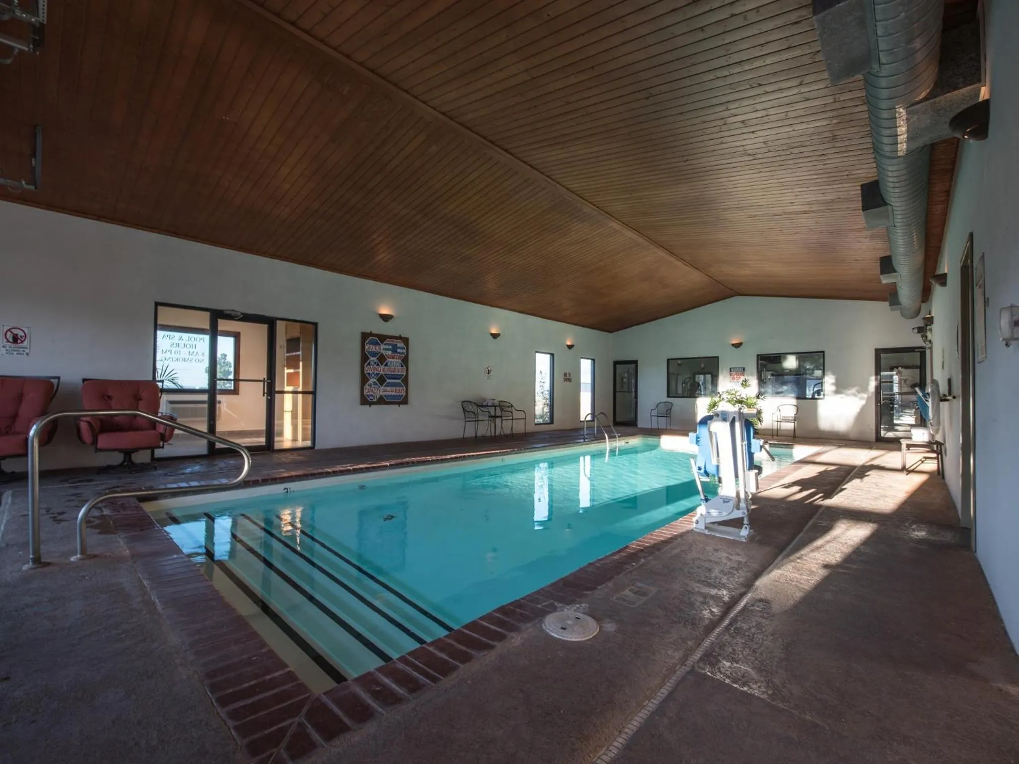 On site in Hotel Parker at Quarter Circle 7