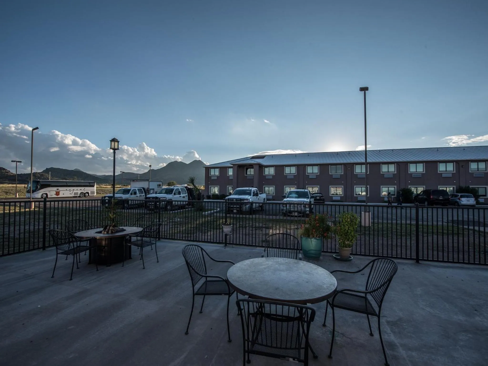 Patio in Hotel Parker at Quarter Circle 7