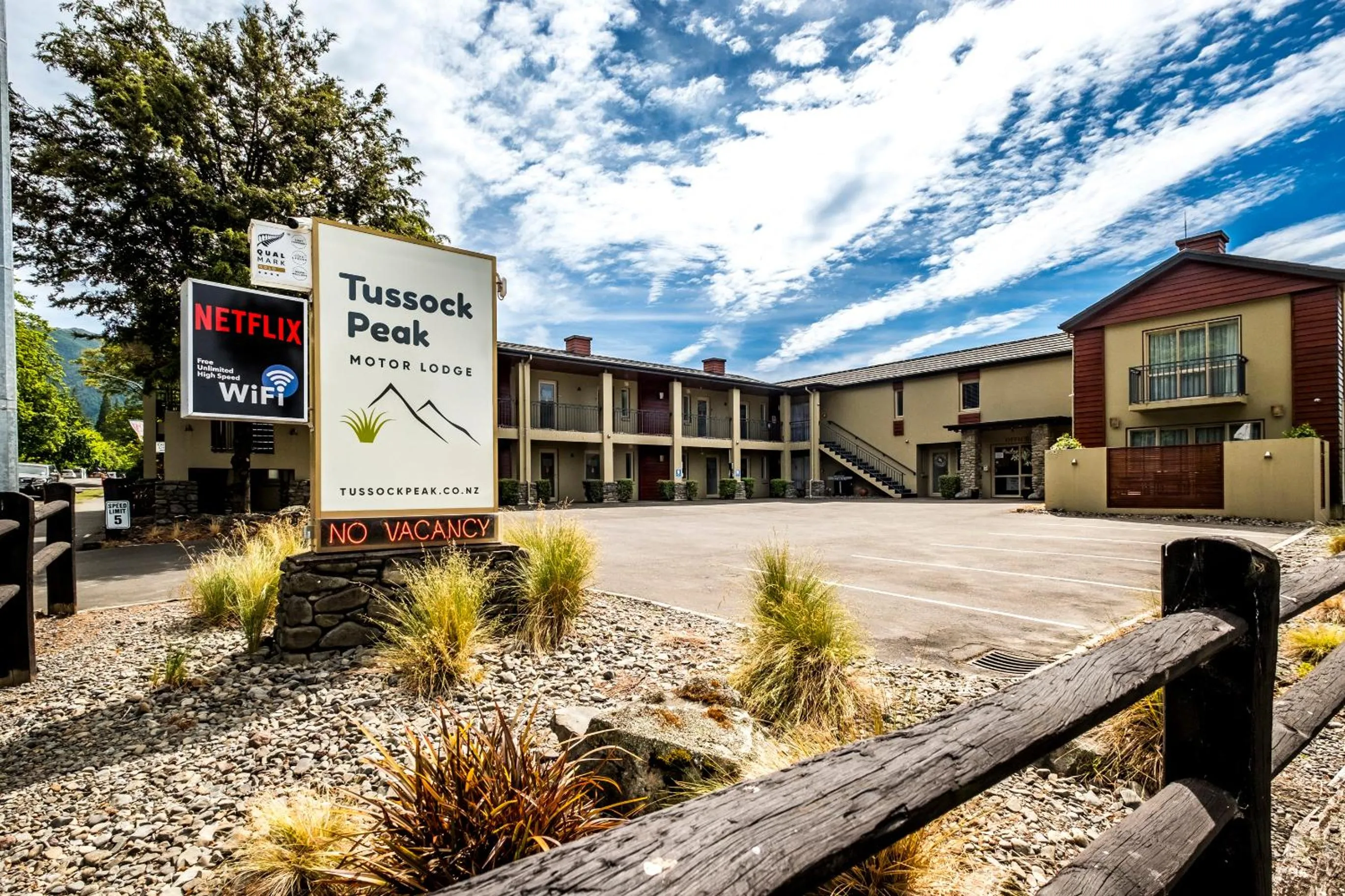 Property building in Tussock Peak Lodge
