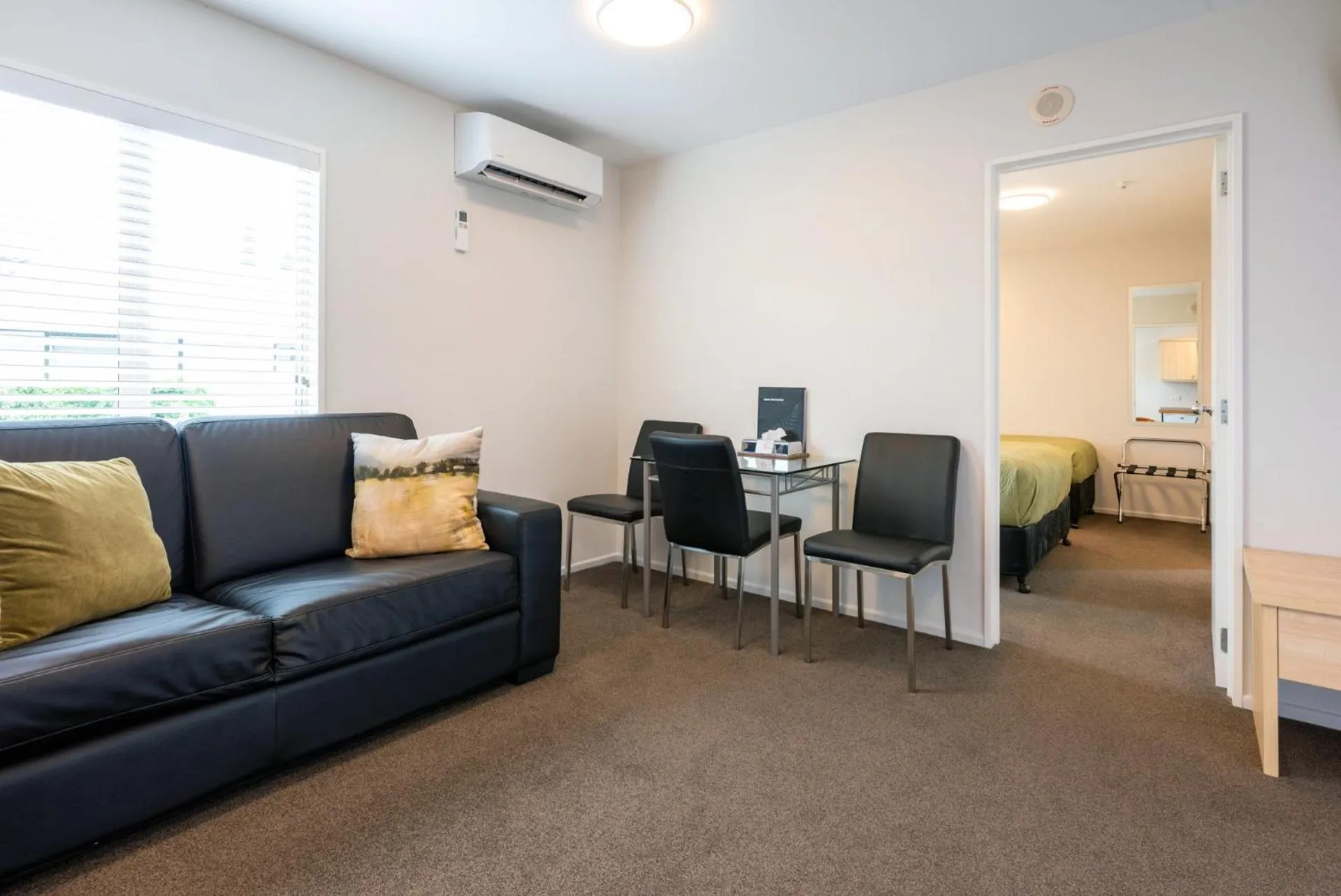 Living room in Tussock Peak Lodge