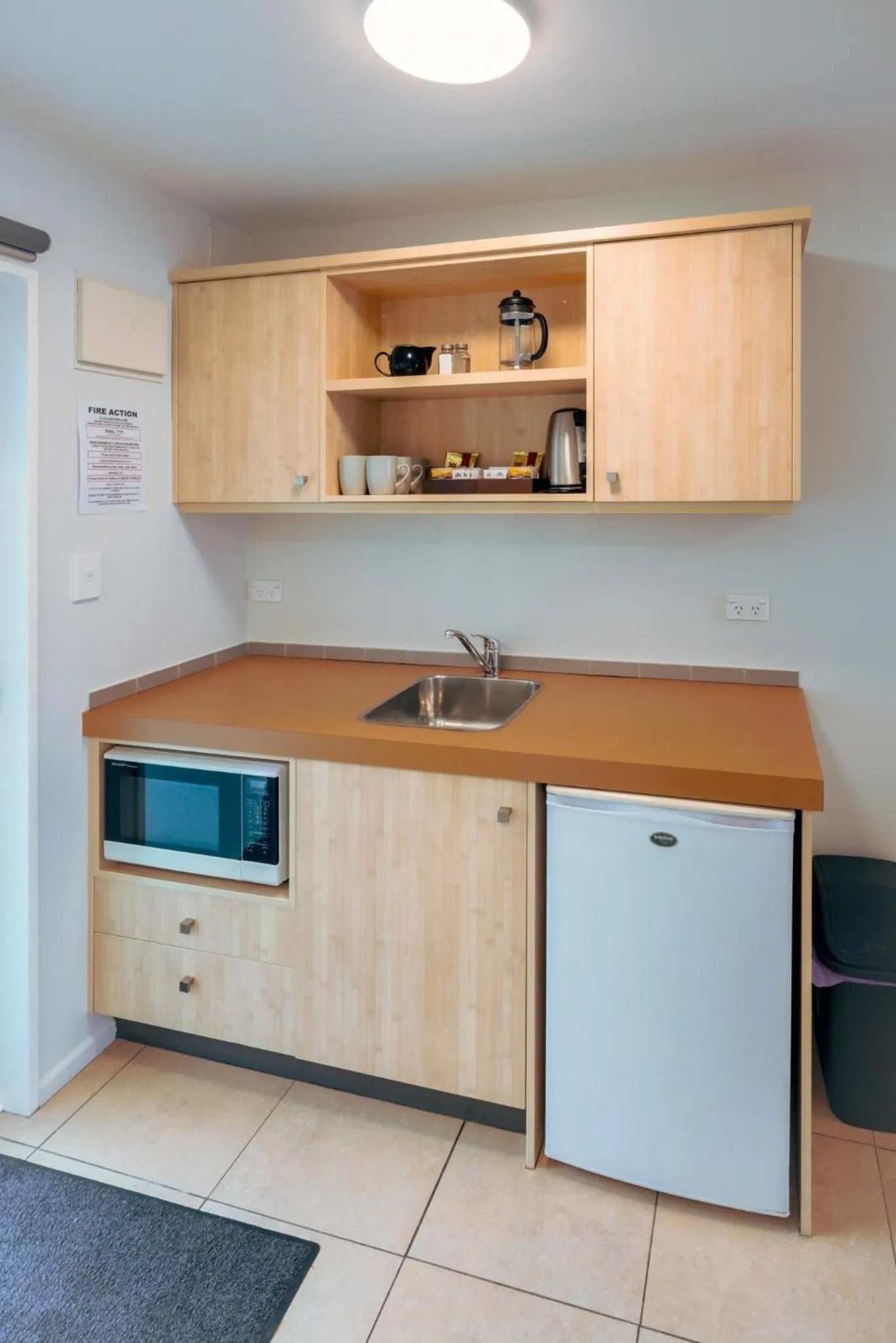 Kitchen or kitchenette in Tussock Peak Lodge