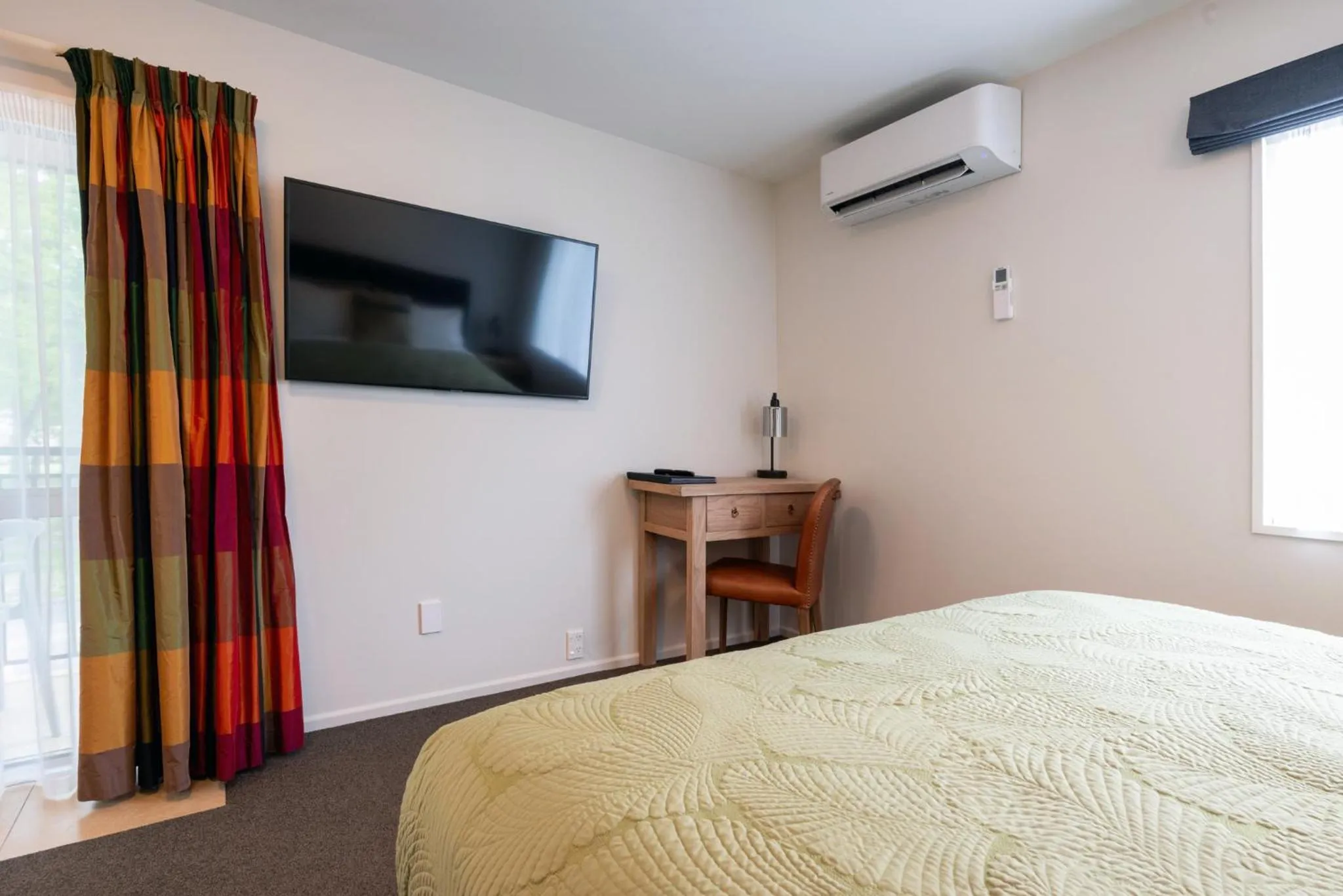 Bed in Tussock Peak Lodge