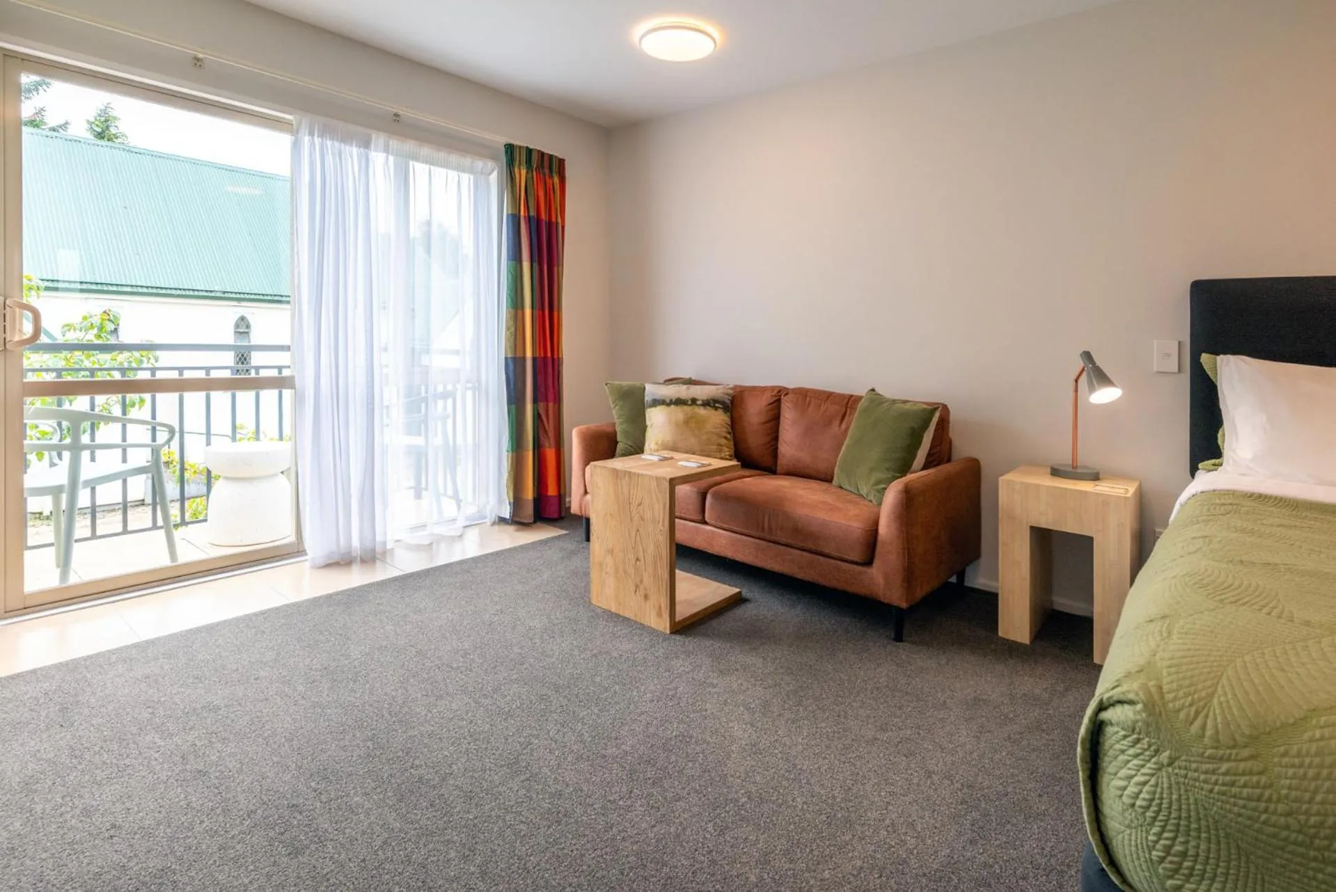 Patio in Tussock Peak Lodge