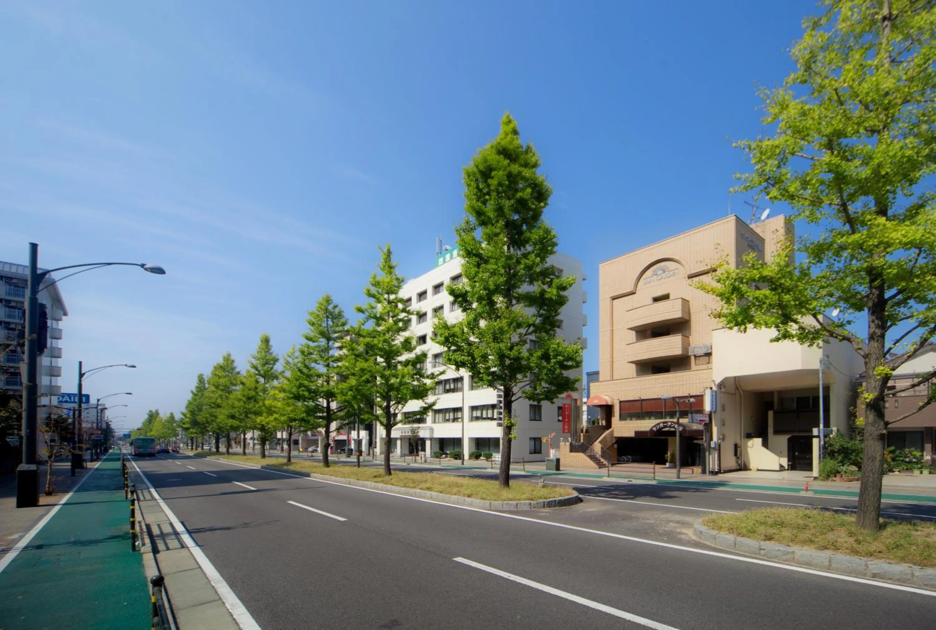 Property building in Hotel Sun Garden Matsuyama