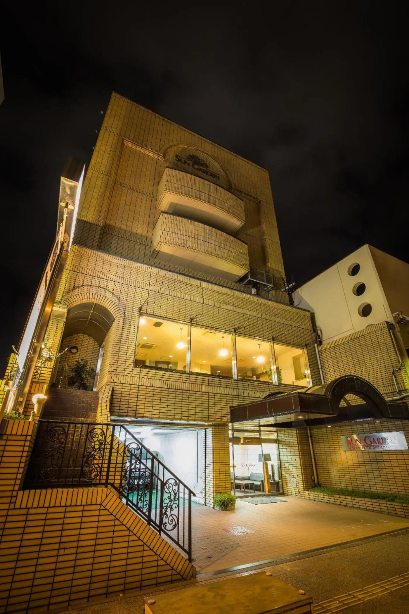 Facade/entrance in Hotel Sun Garden Matsuyama