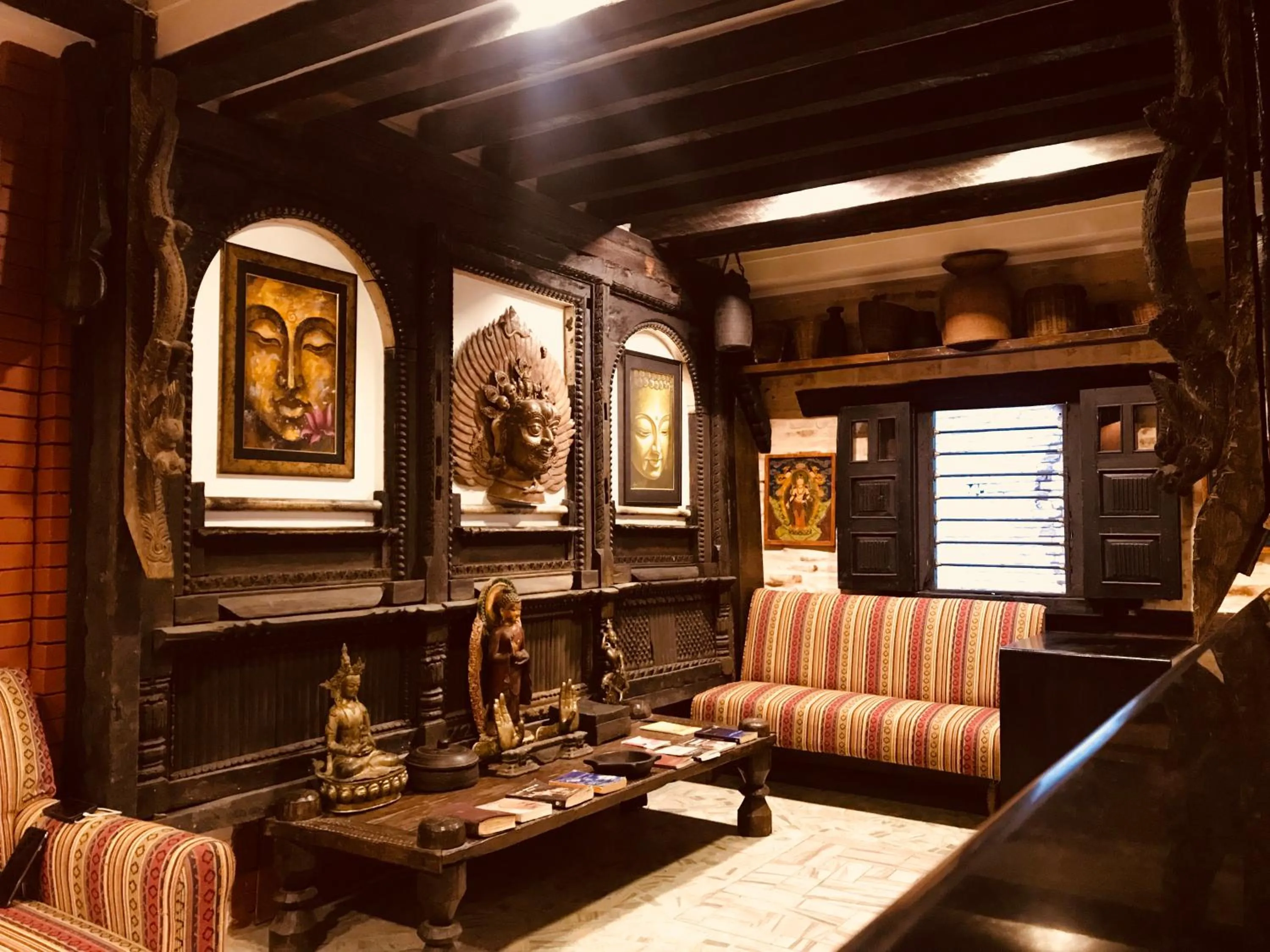 Living room in Nepal Pavilion Inn