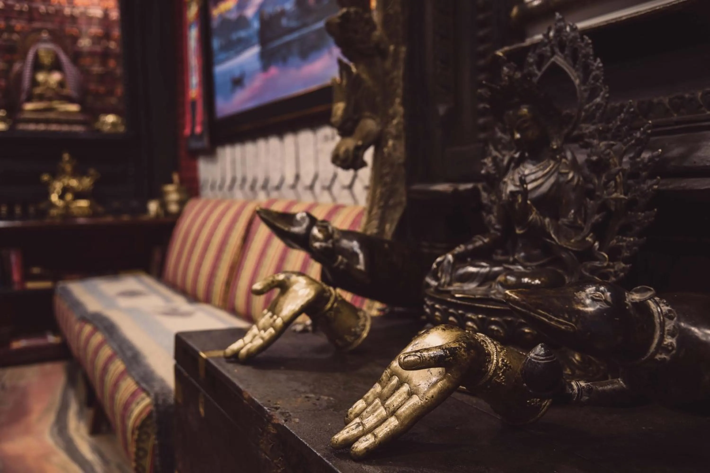 Seating area in Nepal Pavilion Inn