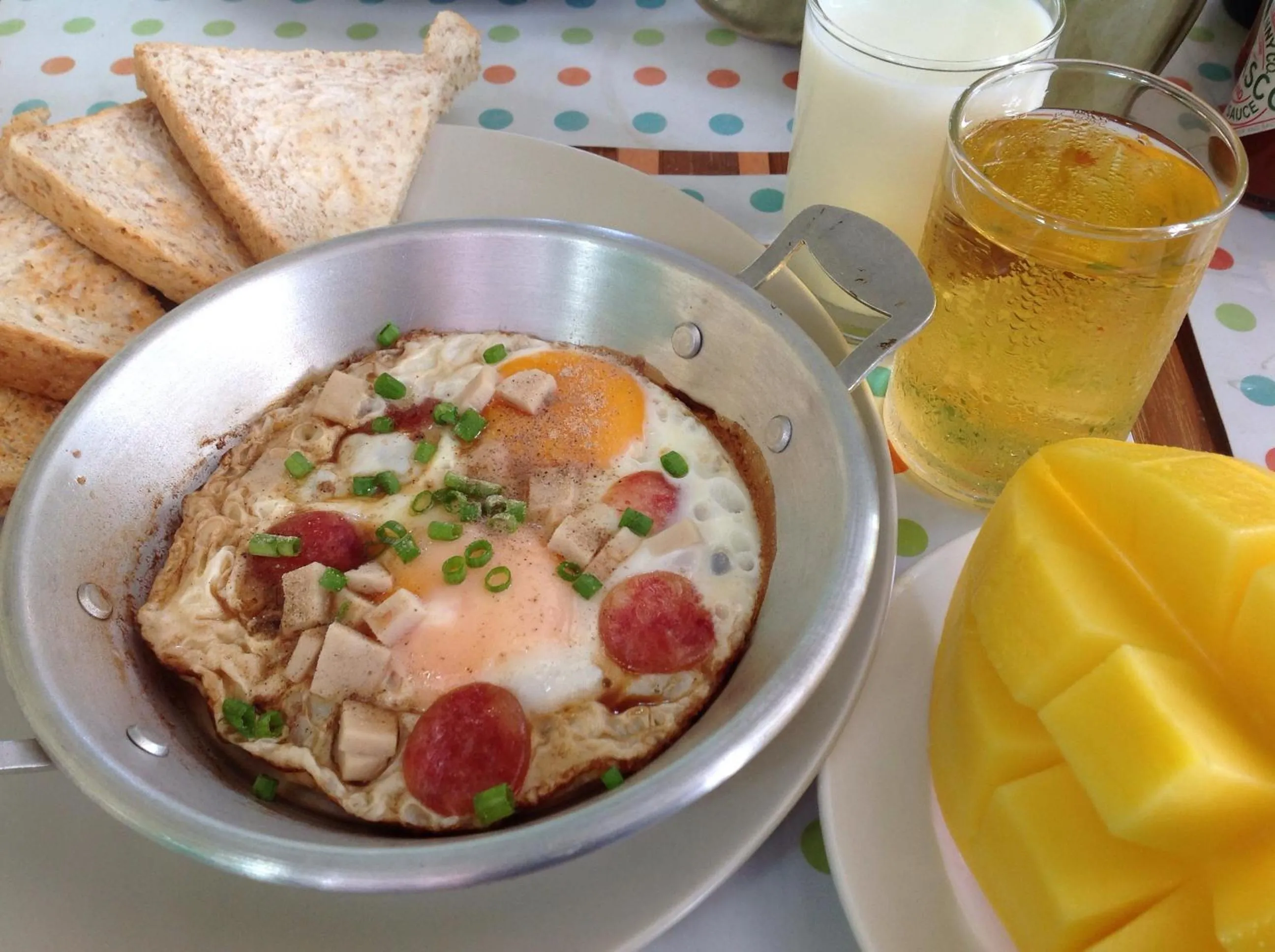 Food in Sandy House Rawai