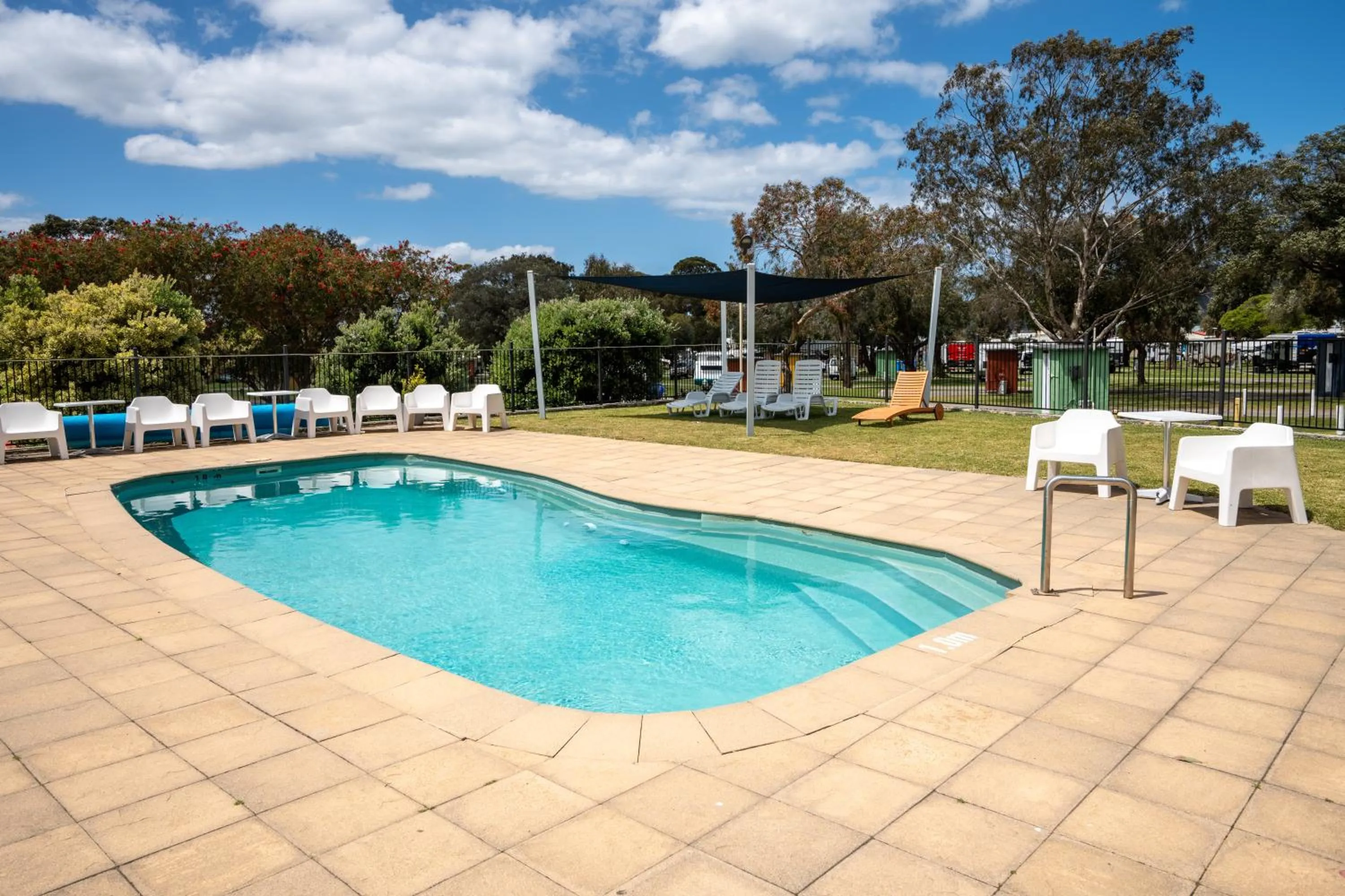 Pool view in Tasman Holiday Parks - Albany