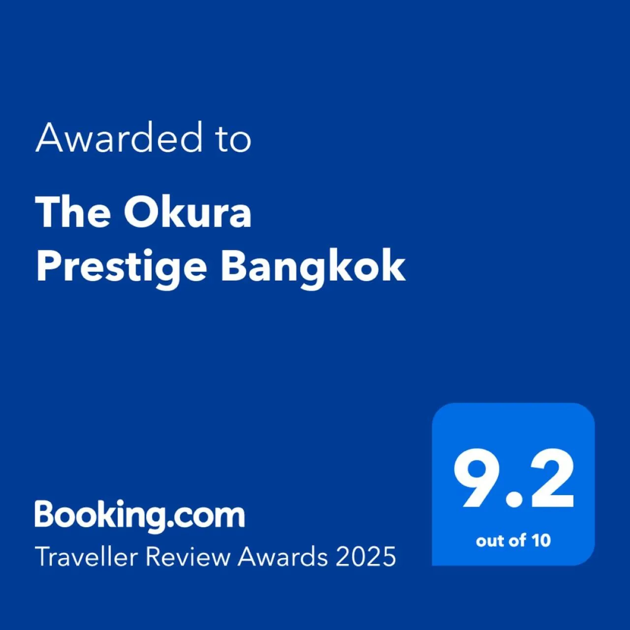 Logo/Certificate/Sign in The Okura Prestige Bangkok