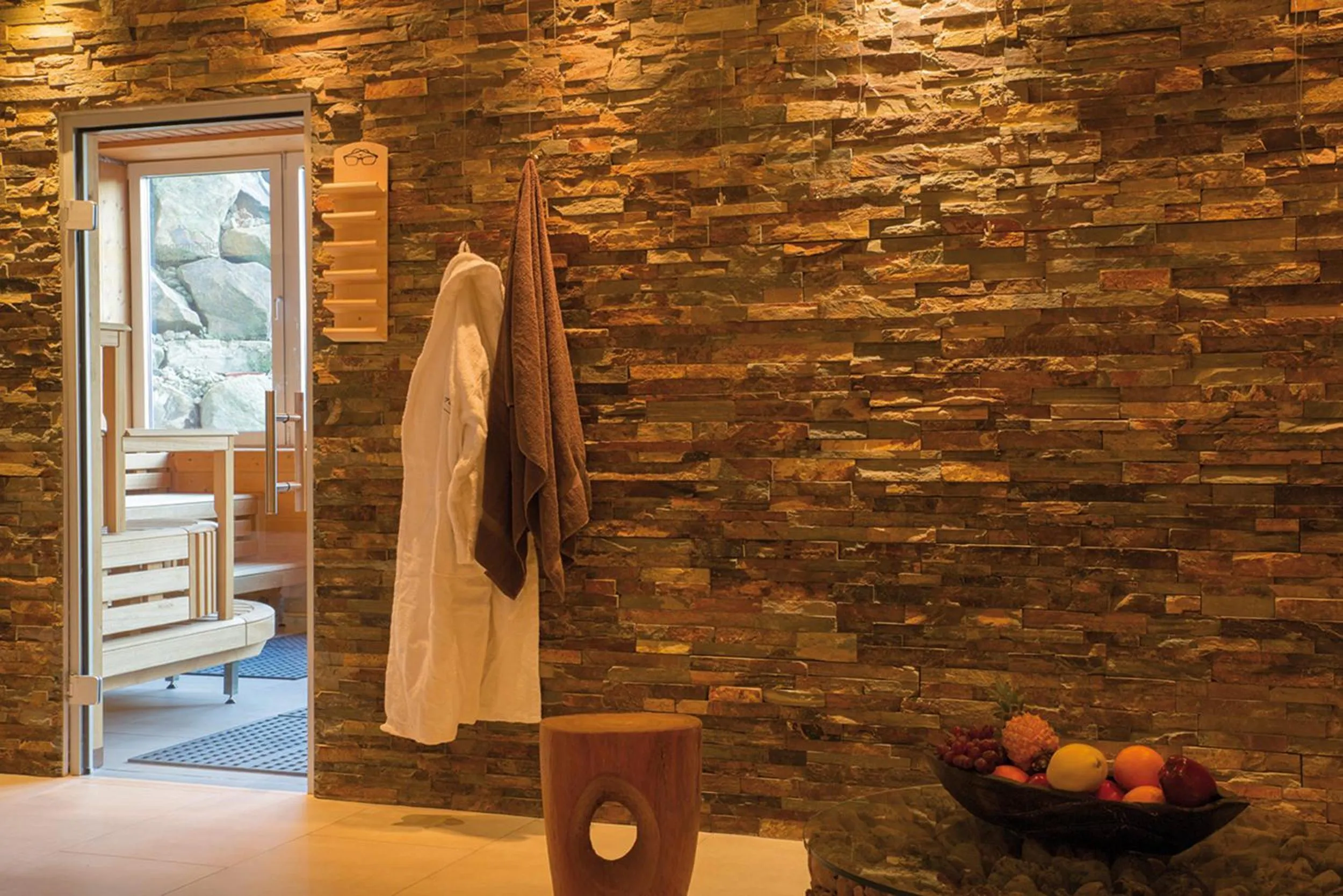 Sauna in l'Arrivée Hotel & Spa