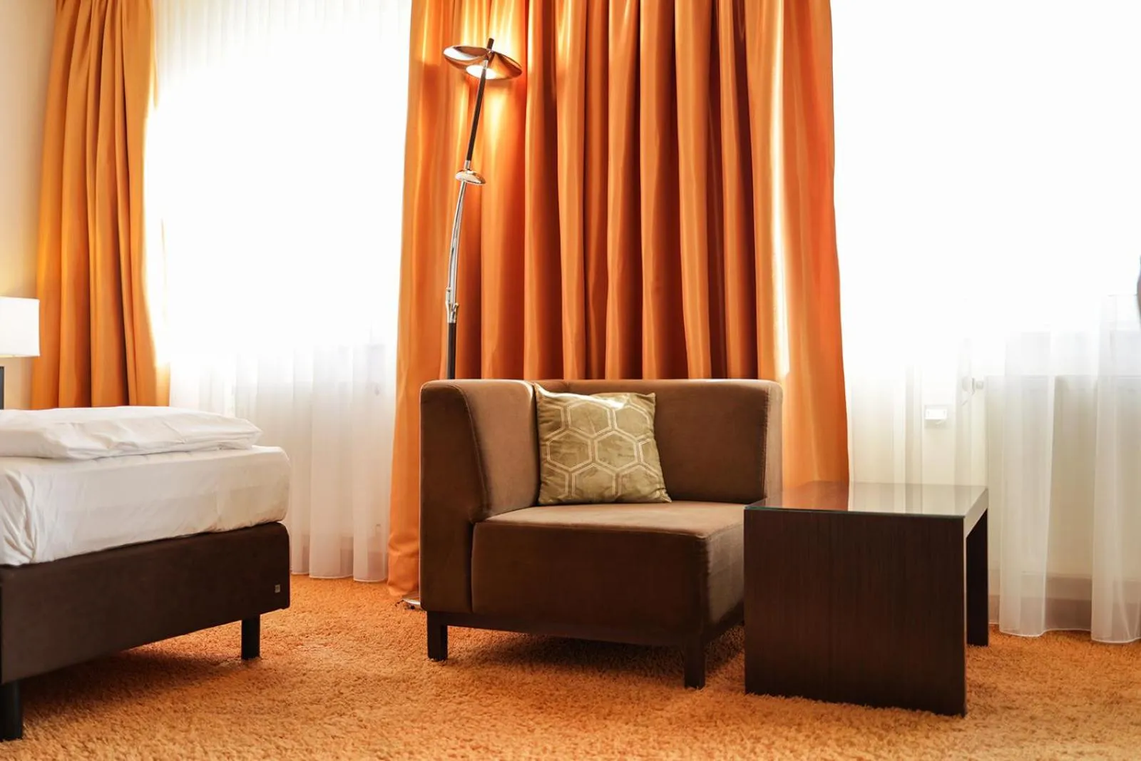 Bed in l'Arrivée Hotel & Spa