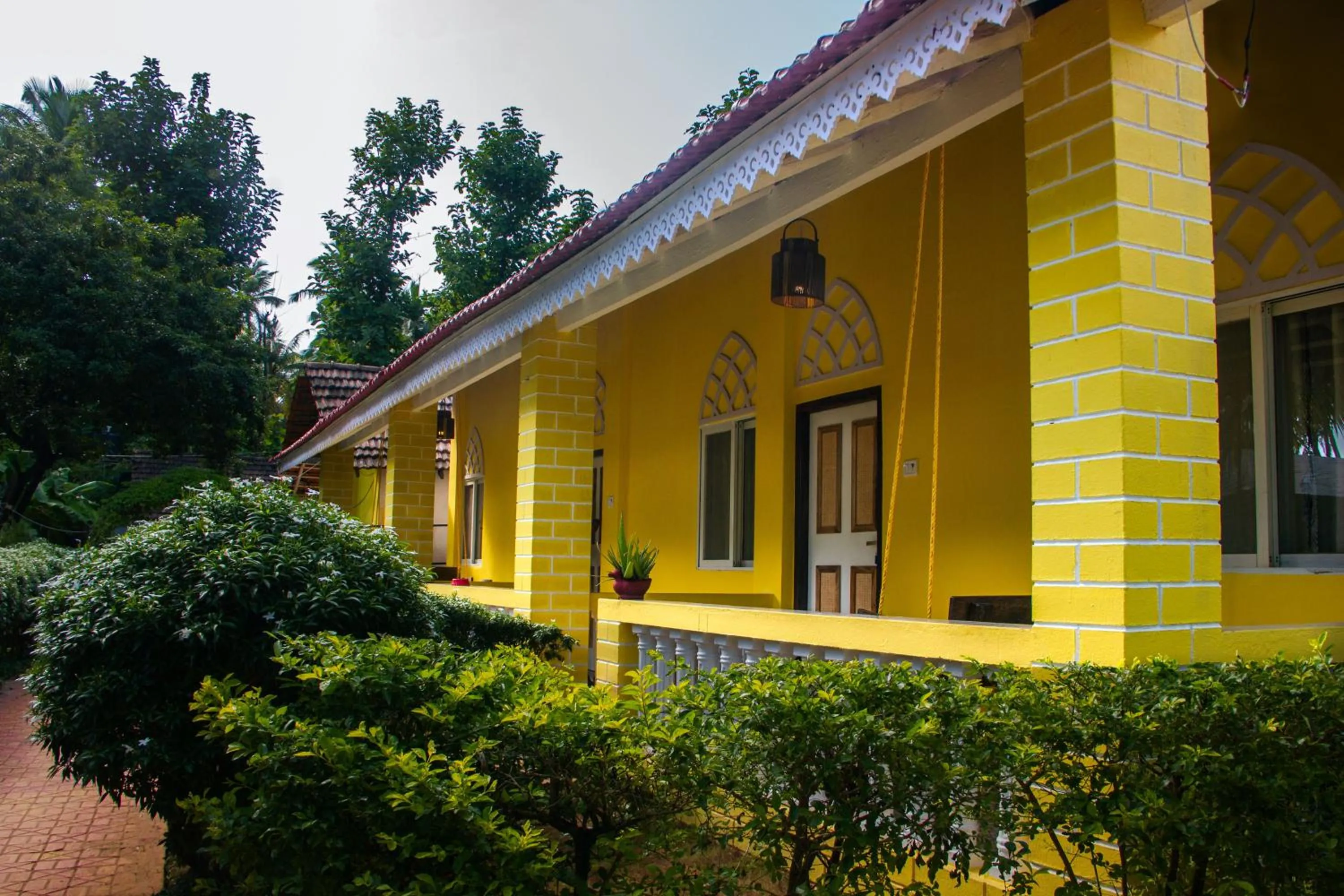 Garden in Palolem Beach Resort