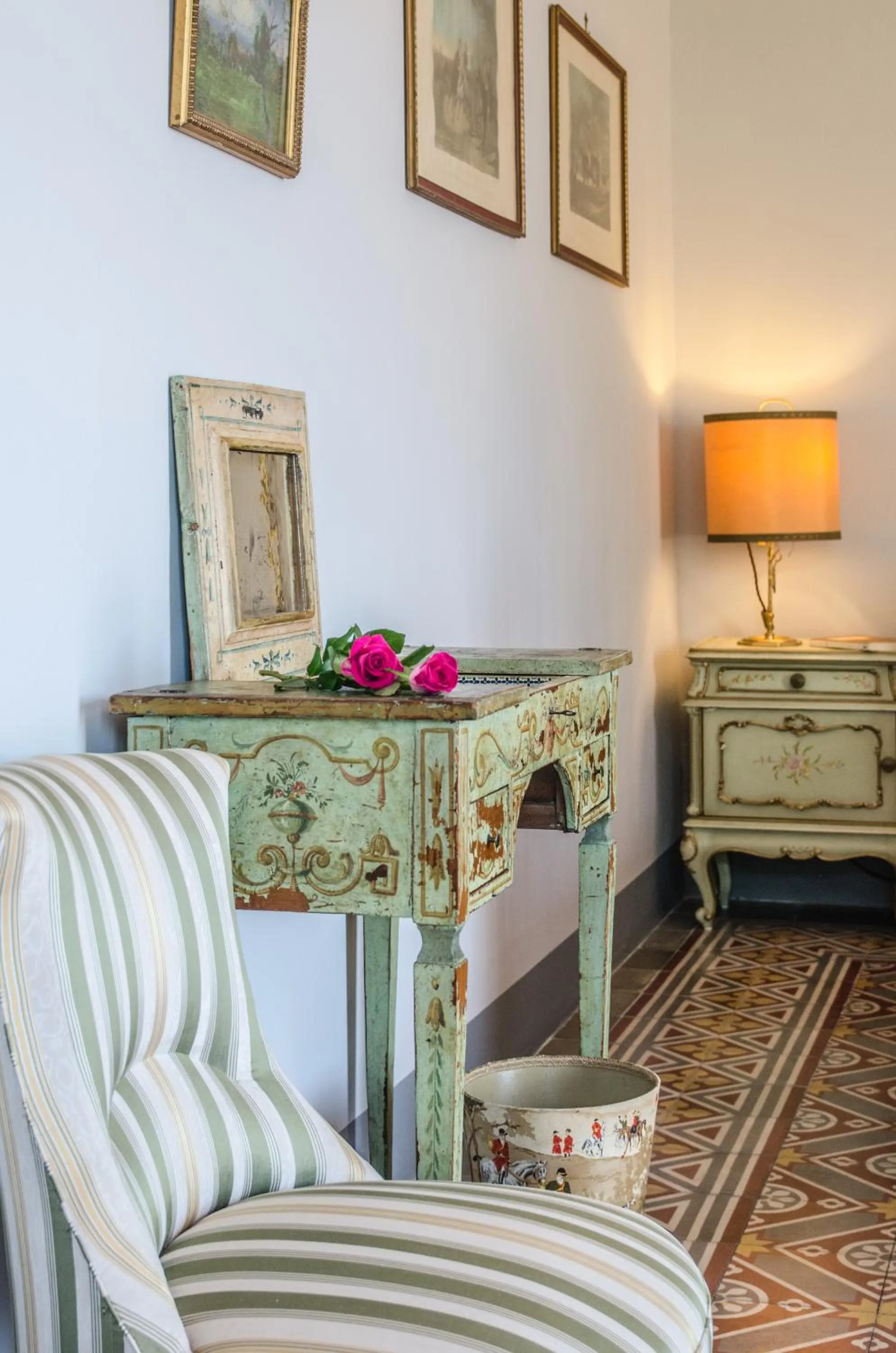 Decorative detail in Villa La Piccioncina Firenze