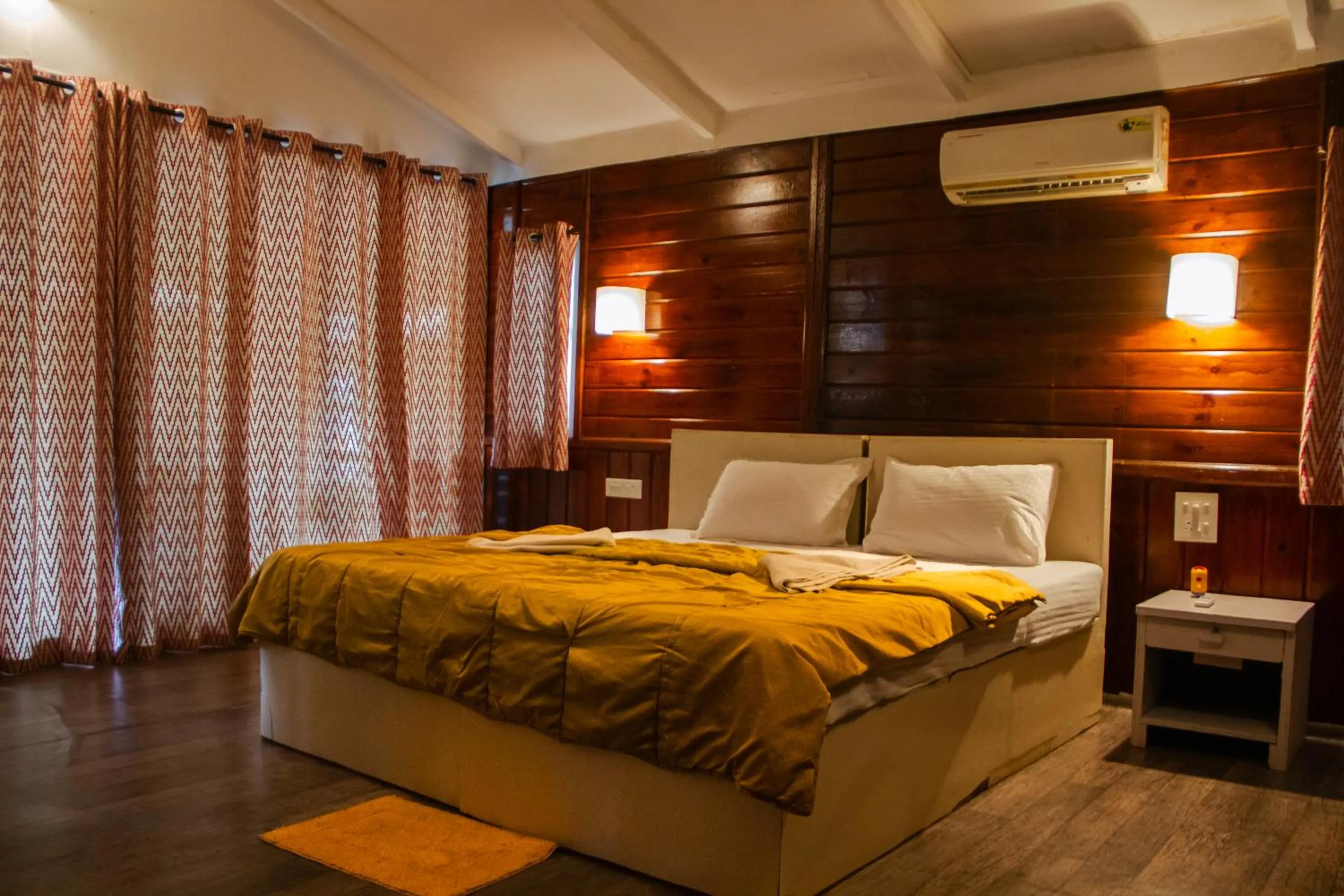 Living room, Bed in Cuba Patnem