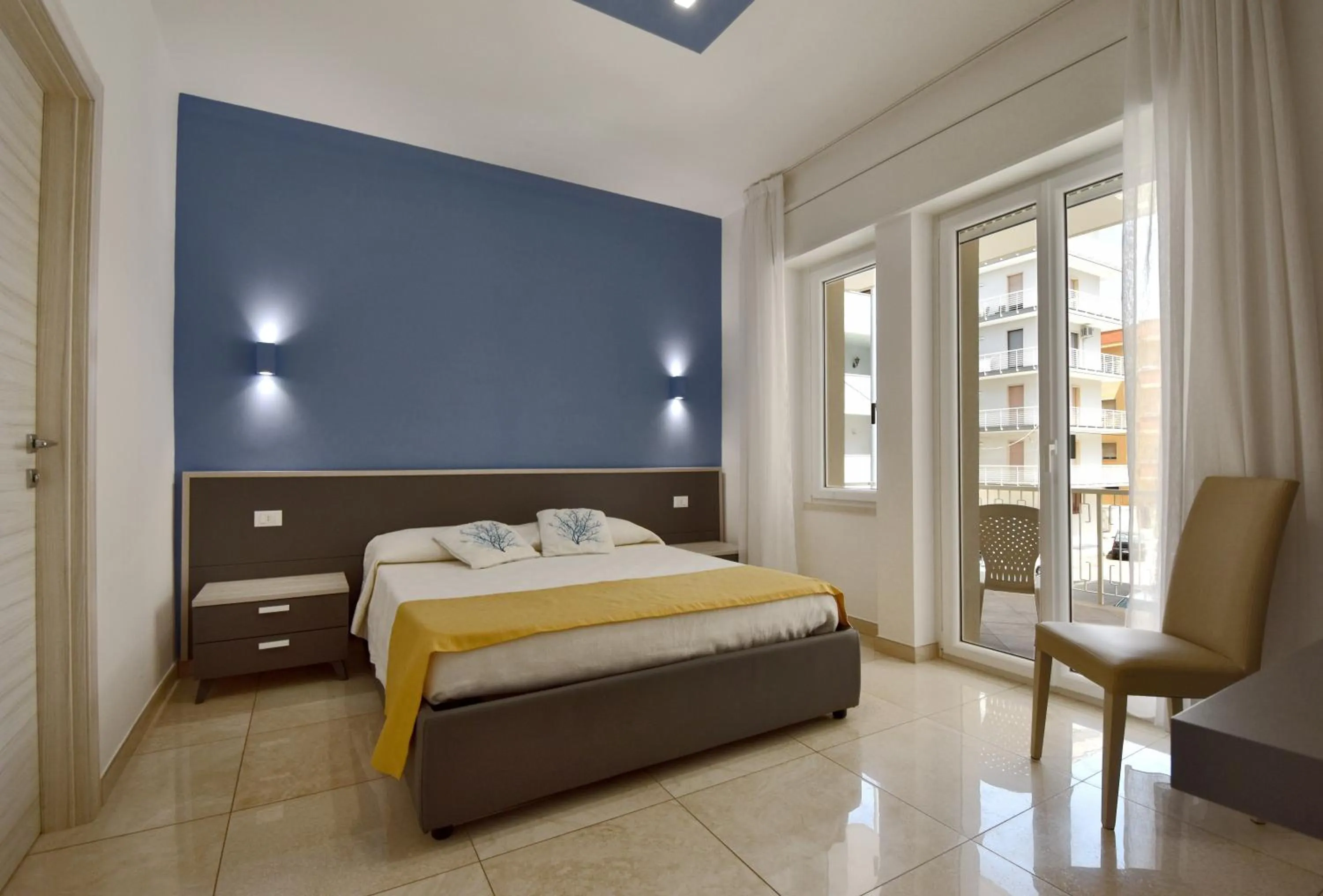 Balcony/Terrace, Bed in Ventidimaregallipoli