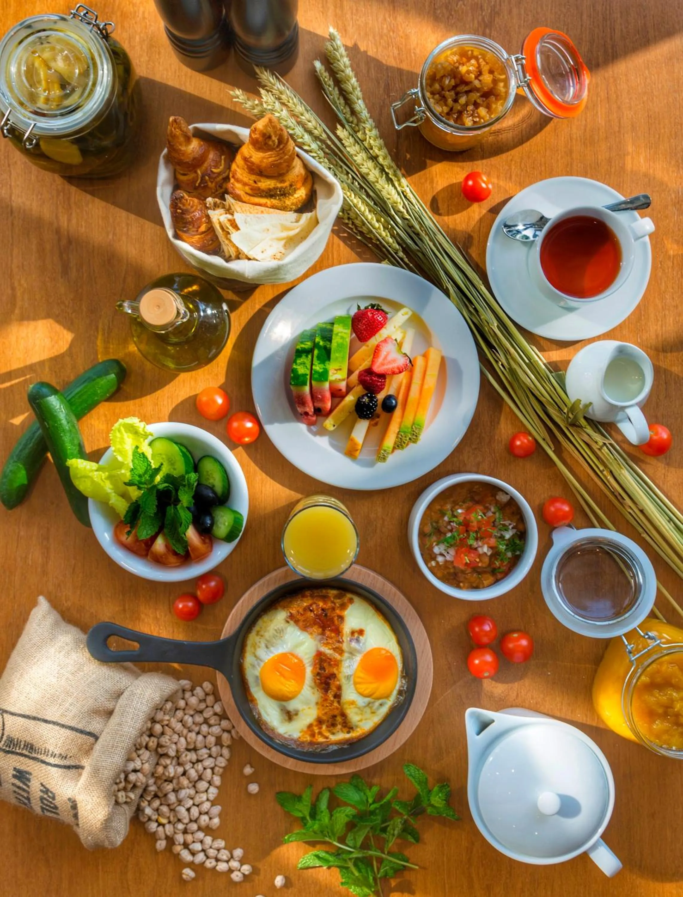 Food close-up in Royal Central Hotel and Resort The Palm