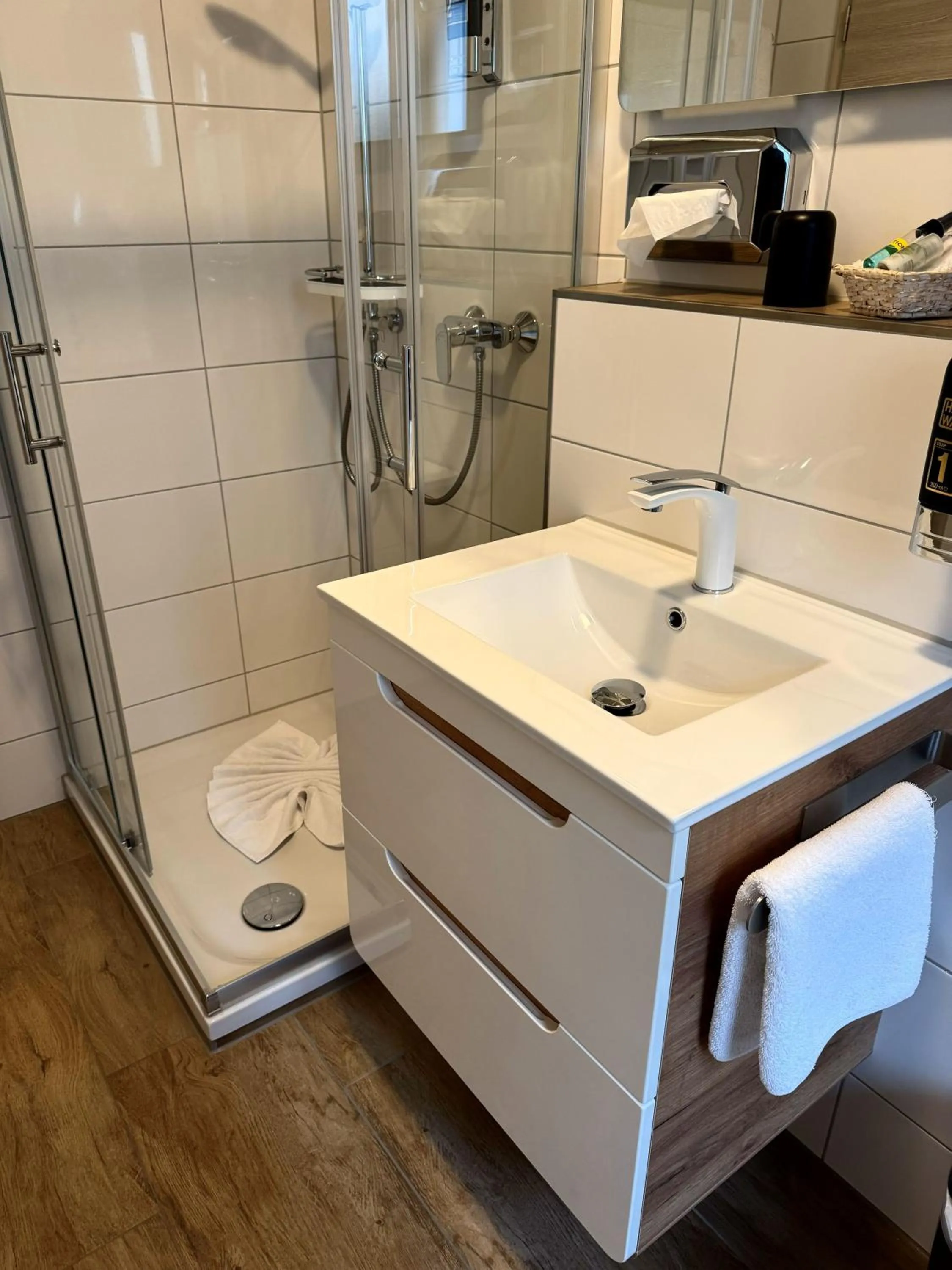 Bathroom in Hotel Harbauer