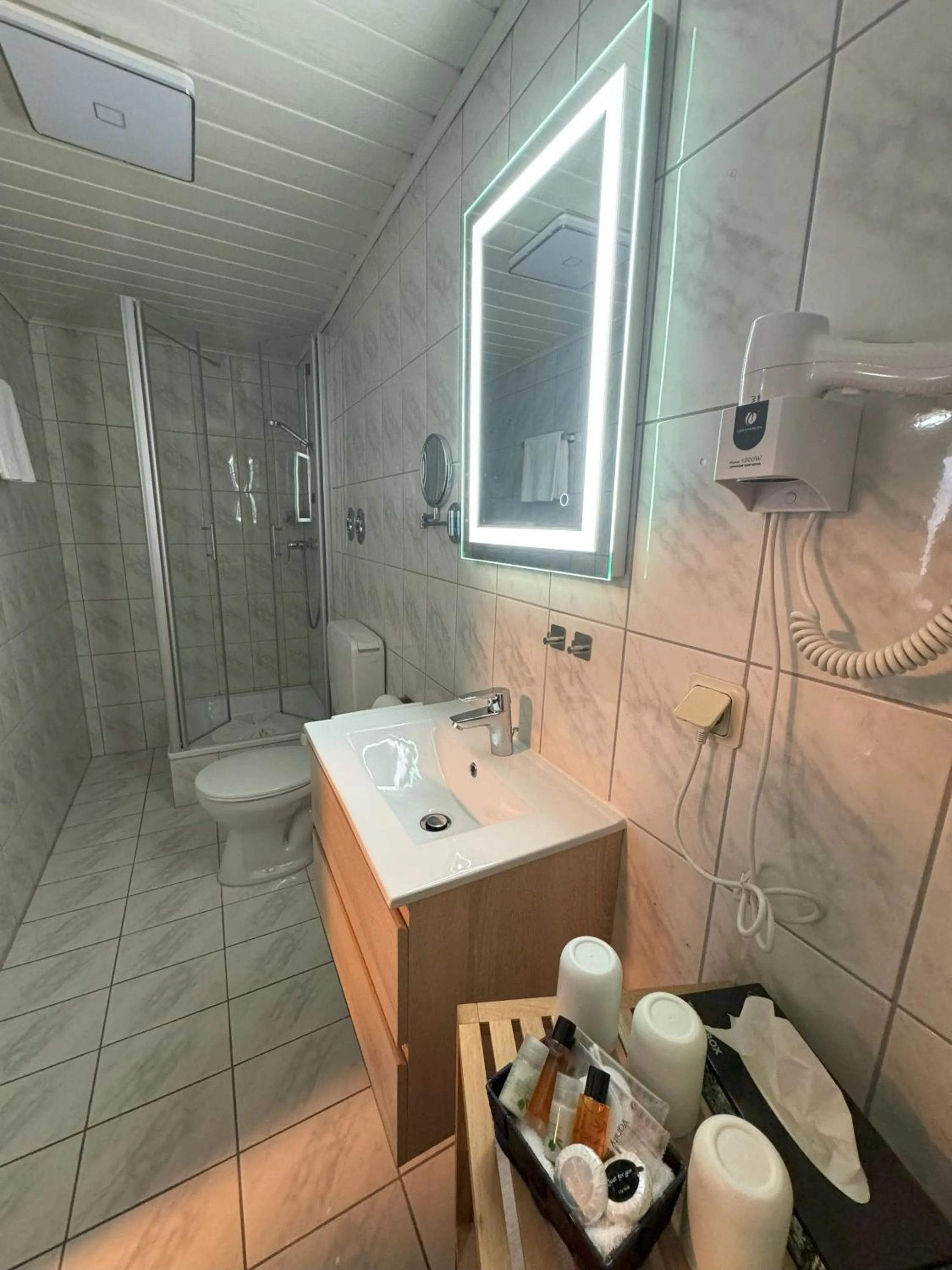 Bathroom in Hotel Harbauer