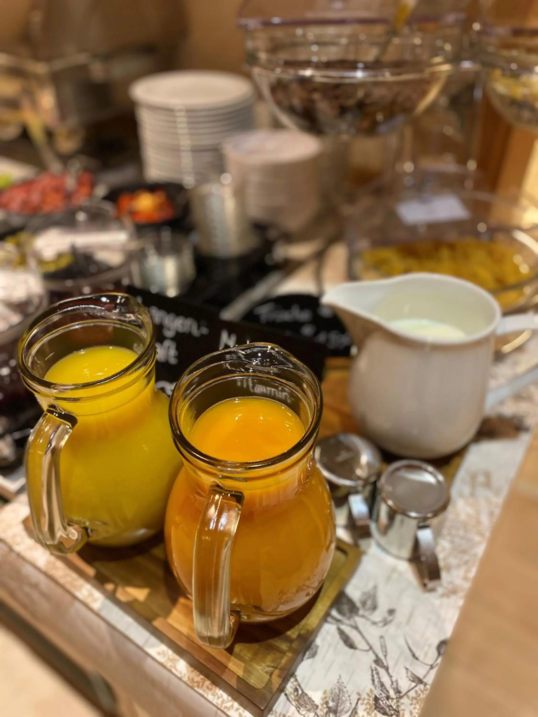 Food and drinks in Hotel Harbauer