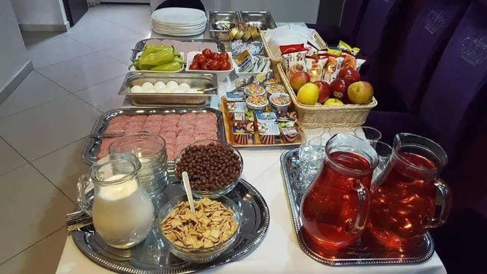 Breakfast in Korona Panzió