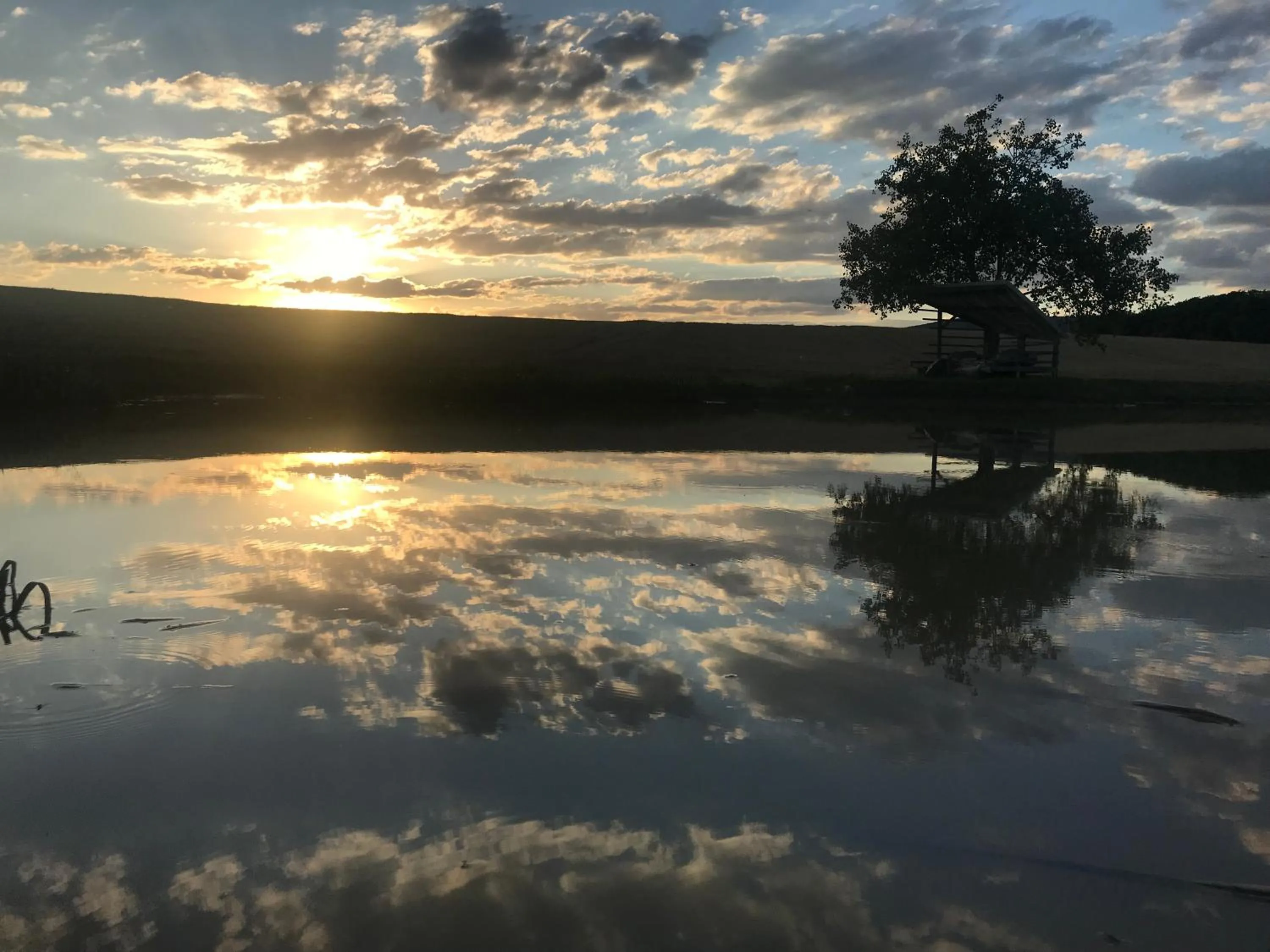 Sunset in Korona Panzió