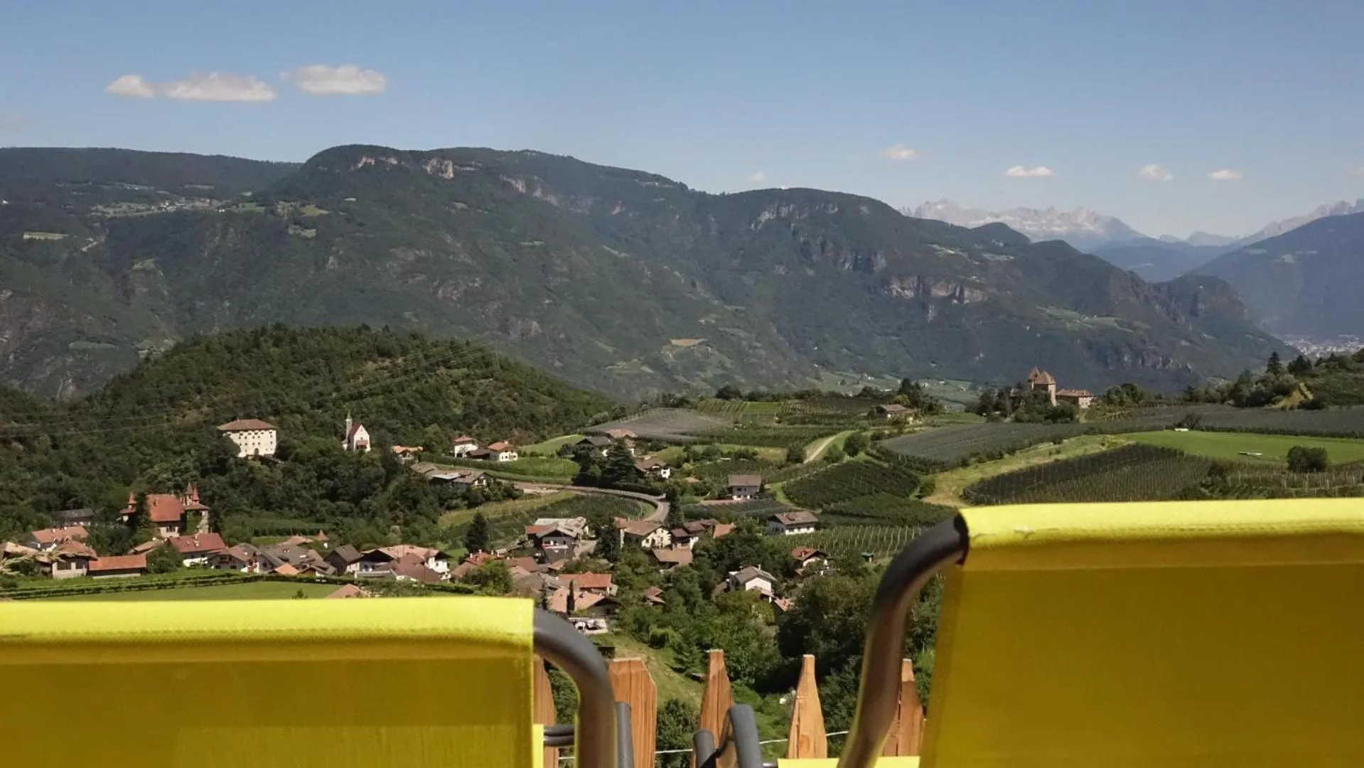 Balcony/Terrace in Tirolerhof Tisens