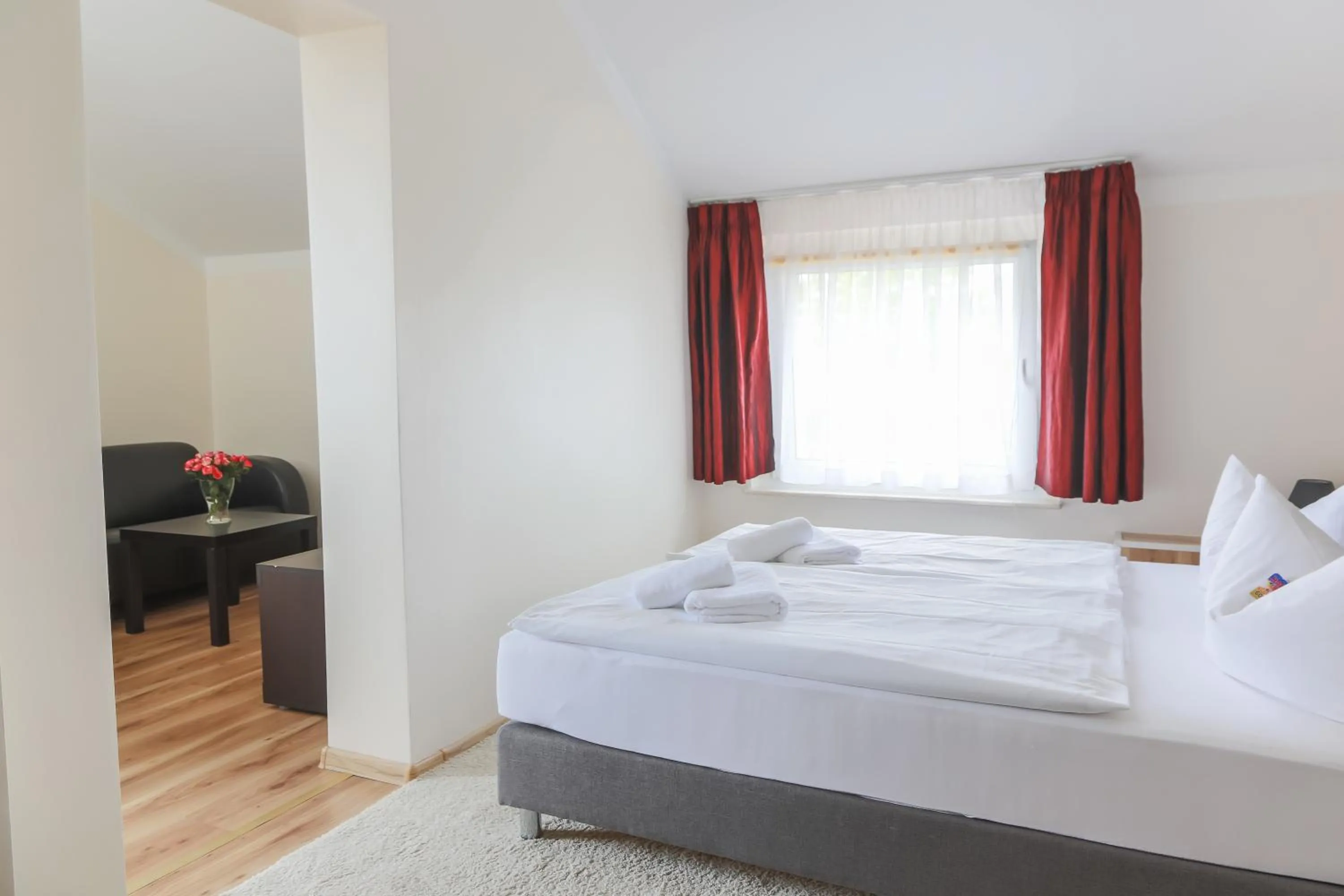 Bed in City Residence Hotel Frankfurt-Oder Bahnhof