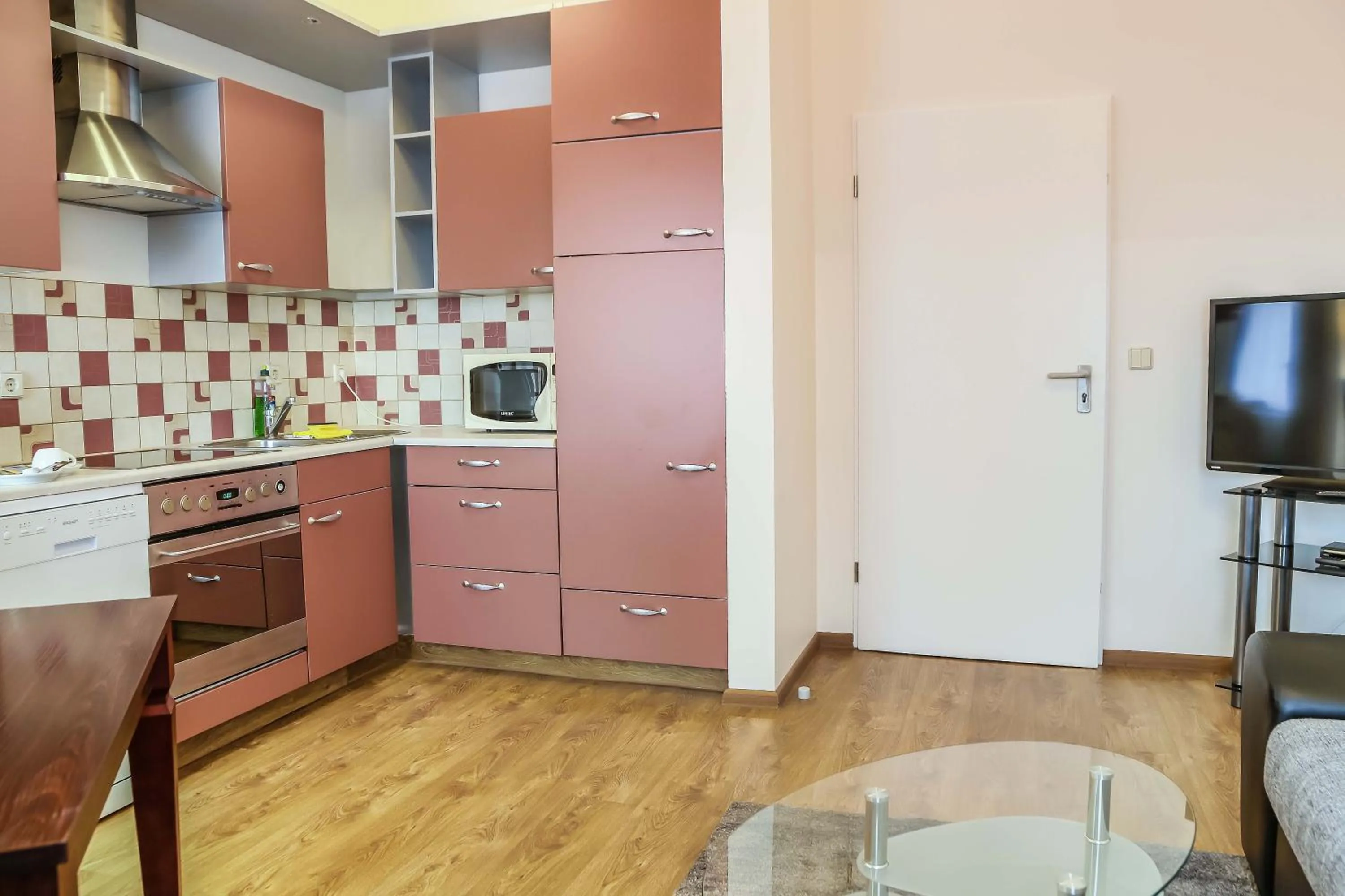 Kitchen or kitchenette in City Residence Hotel Frankfurt-Oder Bahnhof