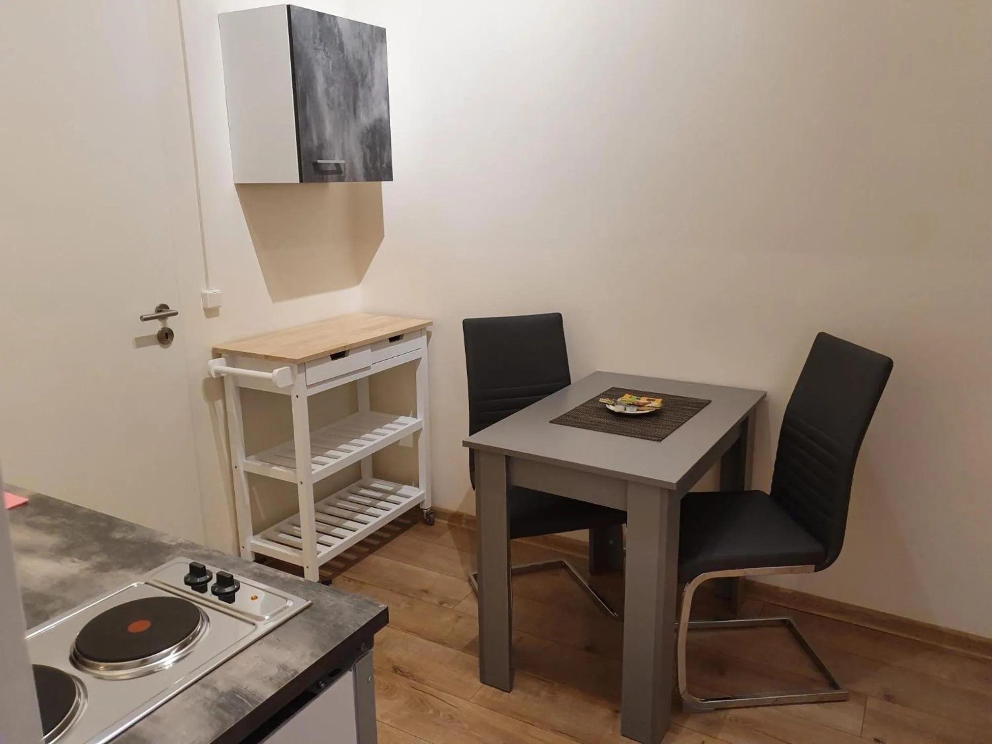Kitchen or kitchenette in City Residence Hotel Frankfurt-Oder Bahnhof