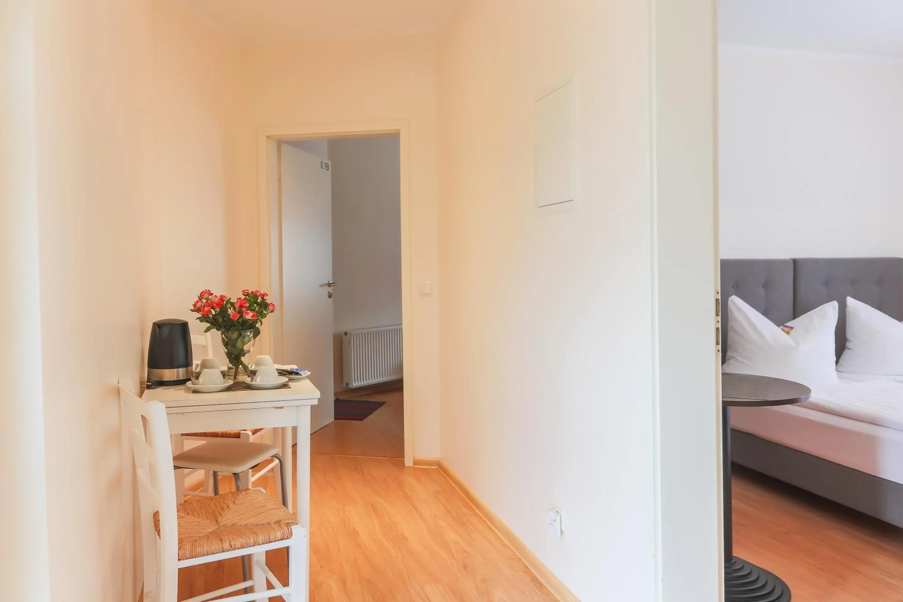 Decorative detail, Bed in City Residence Hotel Frankfurt-Oder Bahnhof