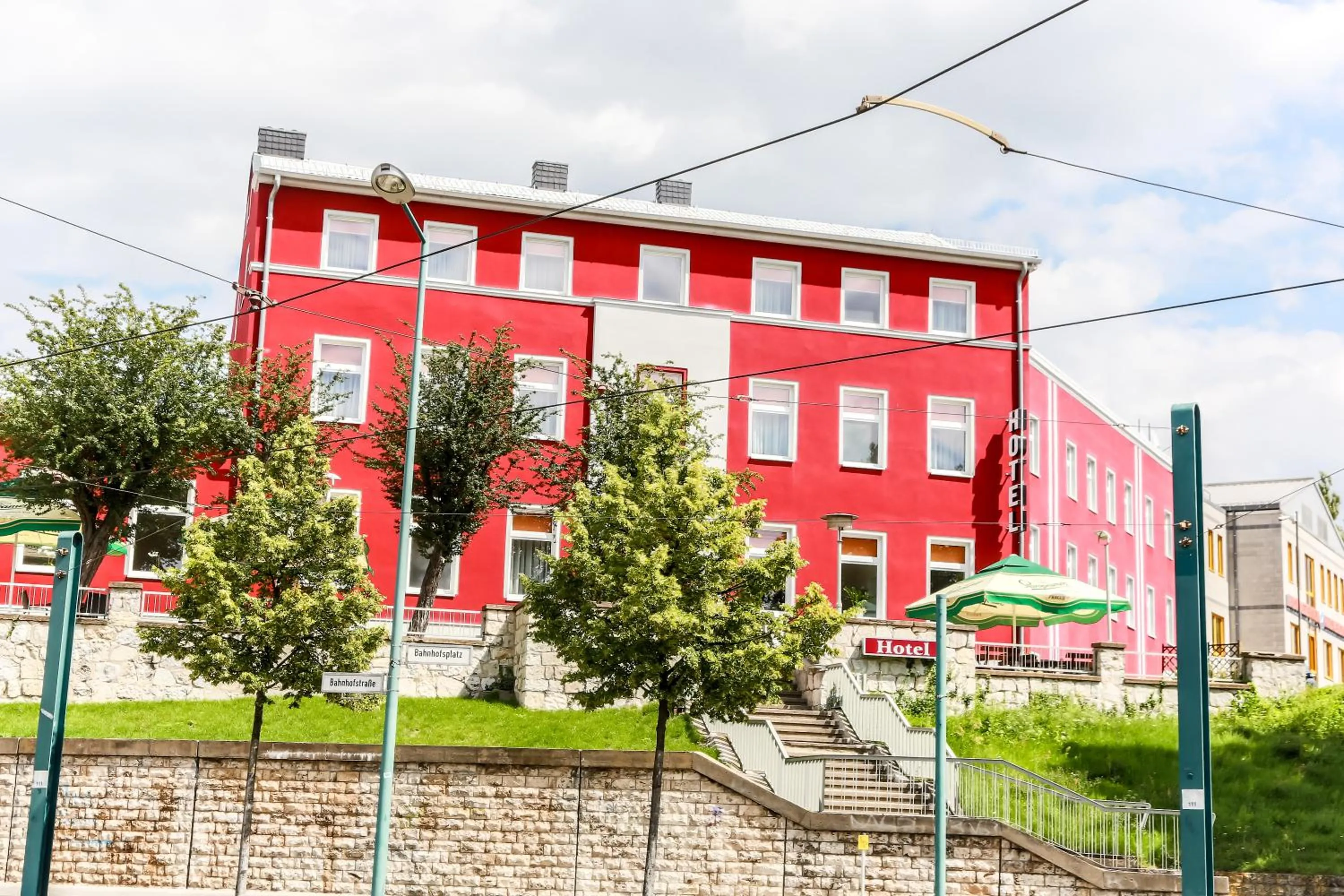 Property building in City Residence Hotel Frankfurt-Oder Bahnhof