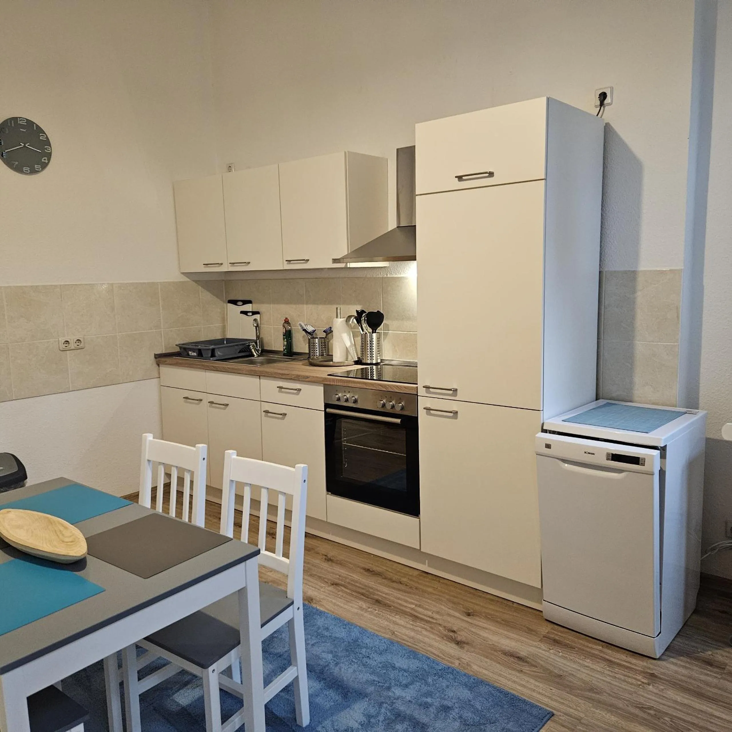 Kitchen or kitchenette in City Residence Hotel Frankfurt-Oder Bahnhof