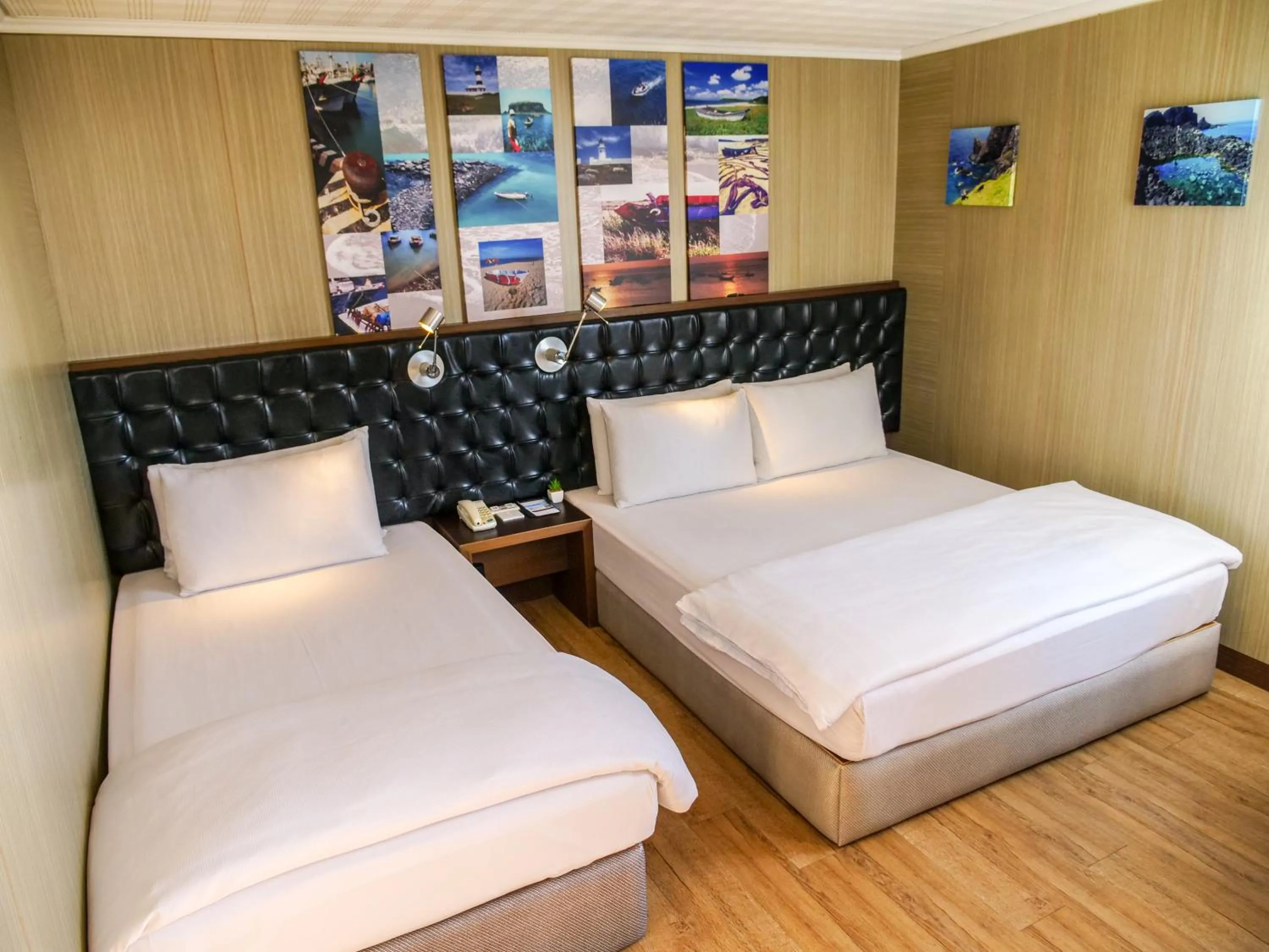 bunk bed, Bed in MF Hotel, penghu