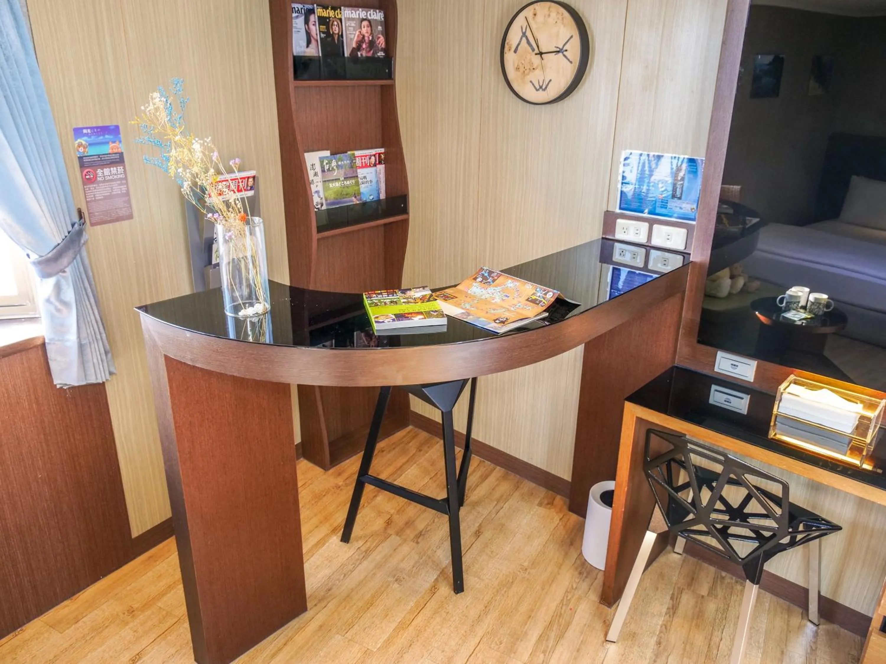 Decorative detail in MF Hotel, penghu