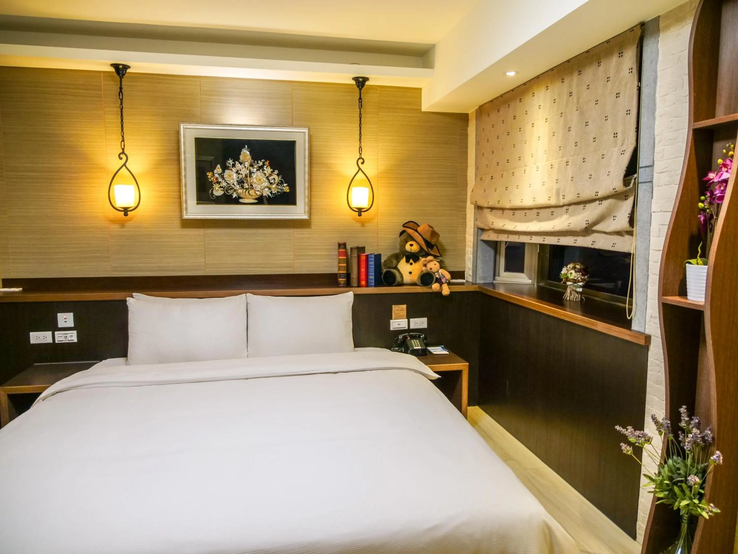 Bedroom, Bed in MF Hotel, penghu