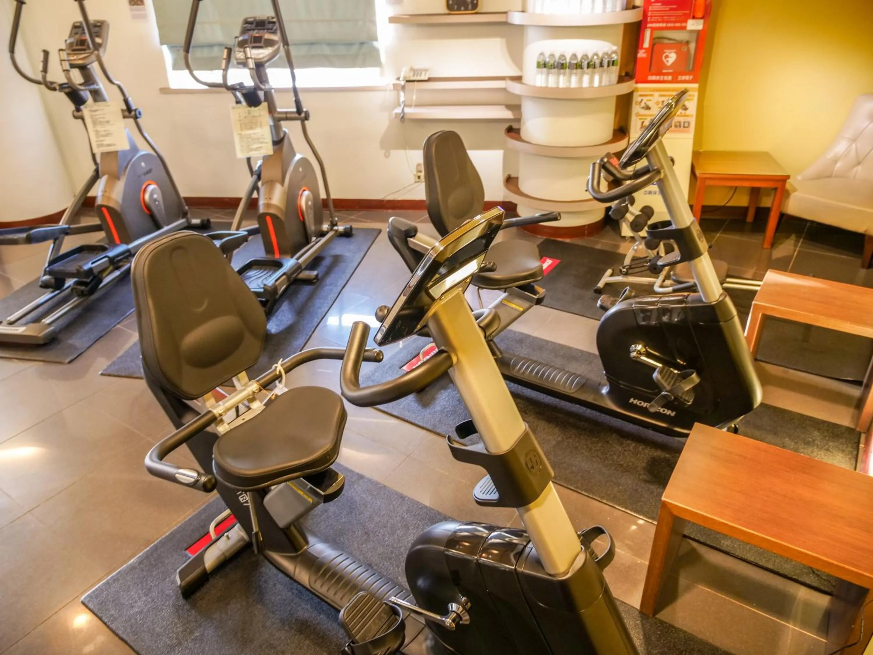 Fitness centre/facilities in MF Hotel, penghu