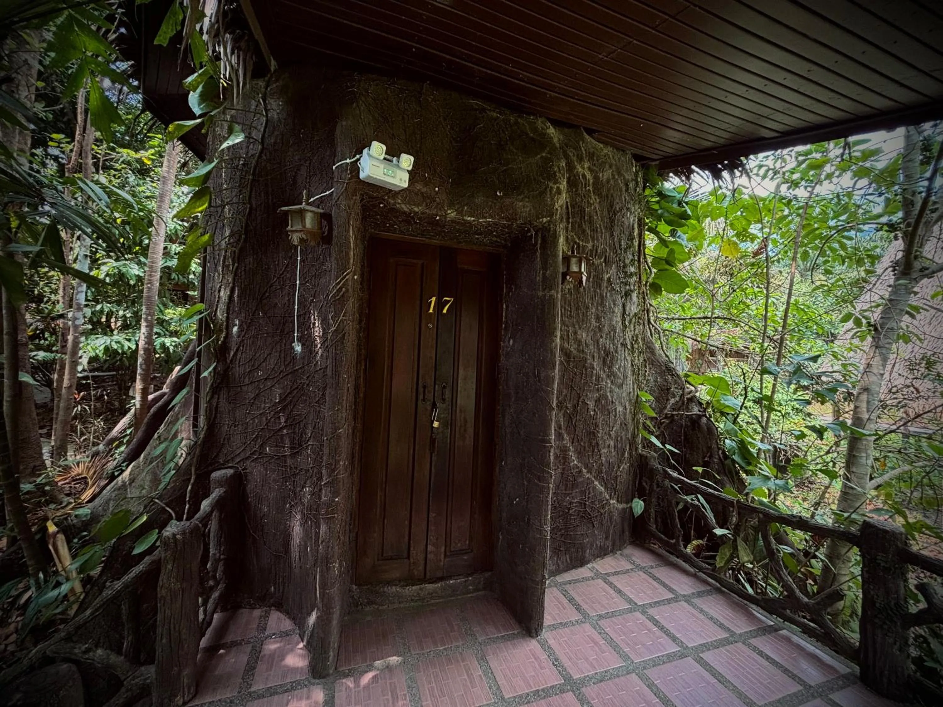 Garden view in Khao Sok Paradise Resort