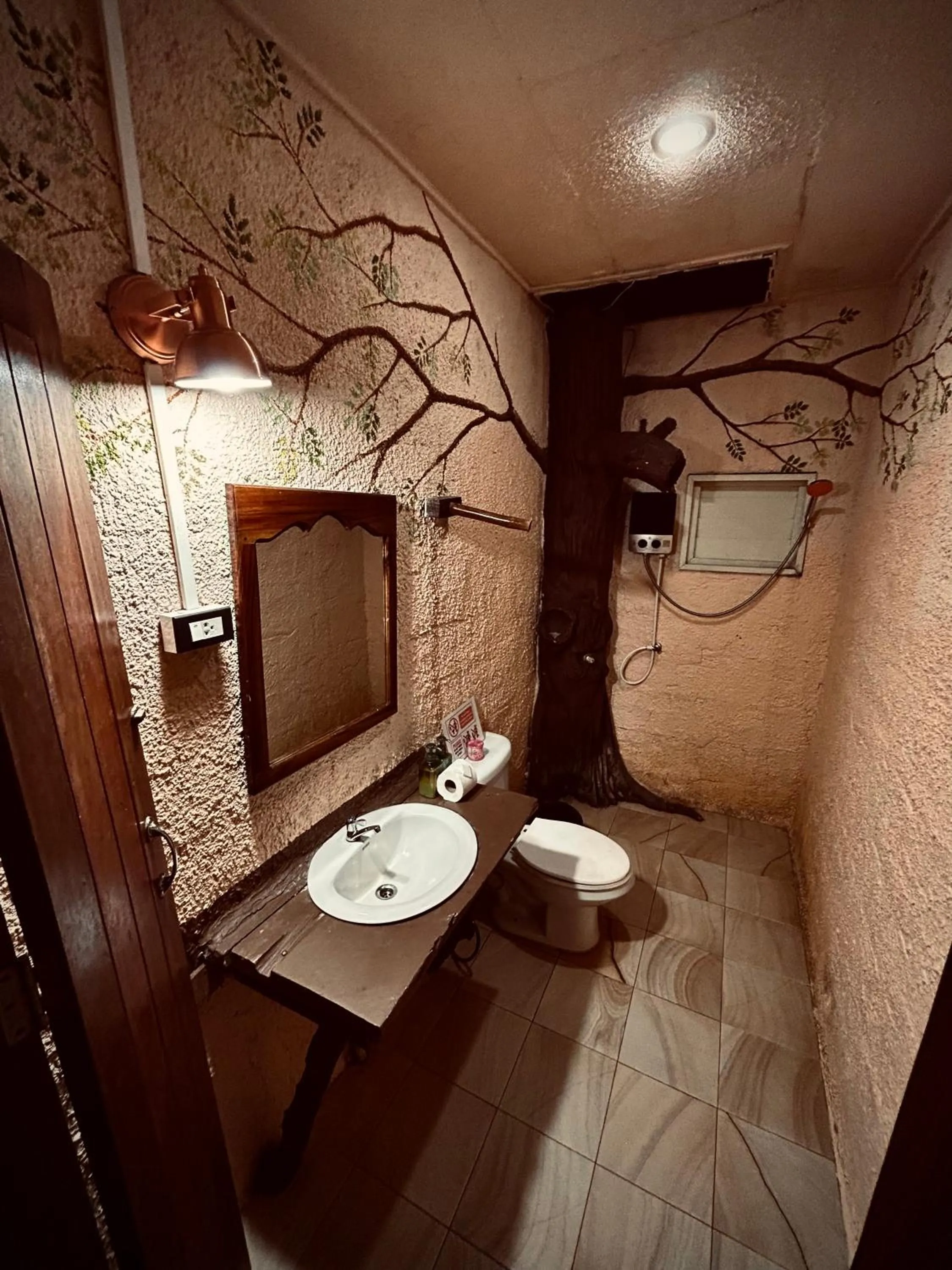 Shower in Khao Sok Paradise Resort