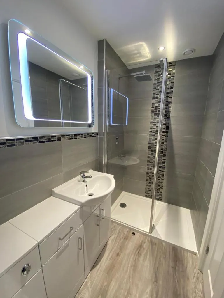 Bathroom in Revelstoke Hotel