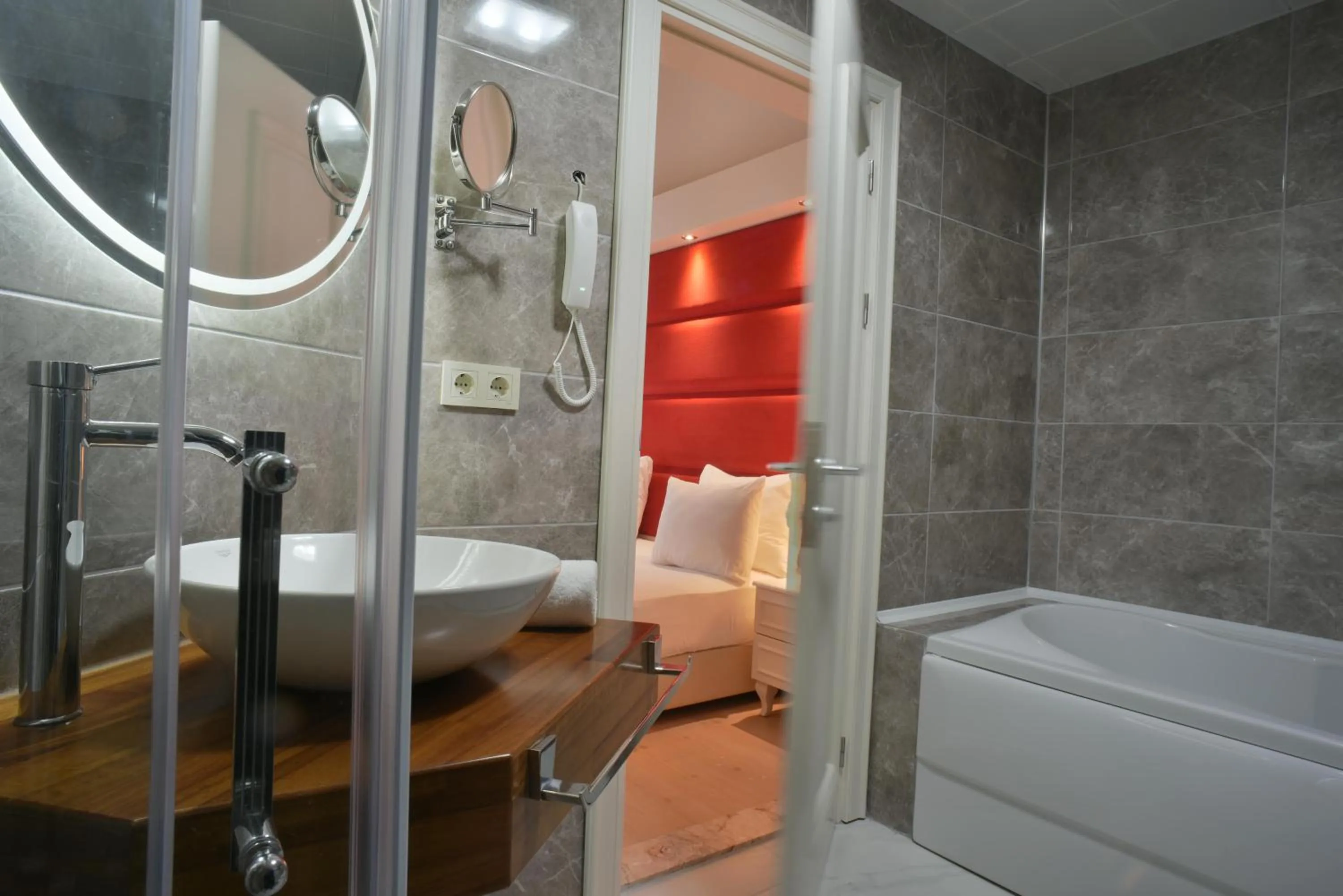 Bathroom in Baga Hotel